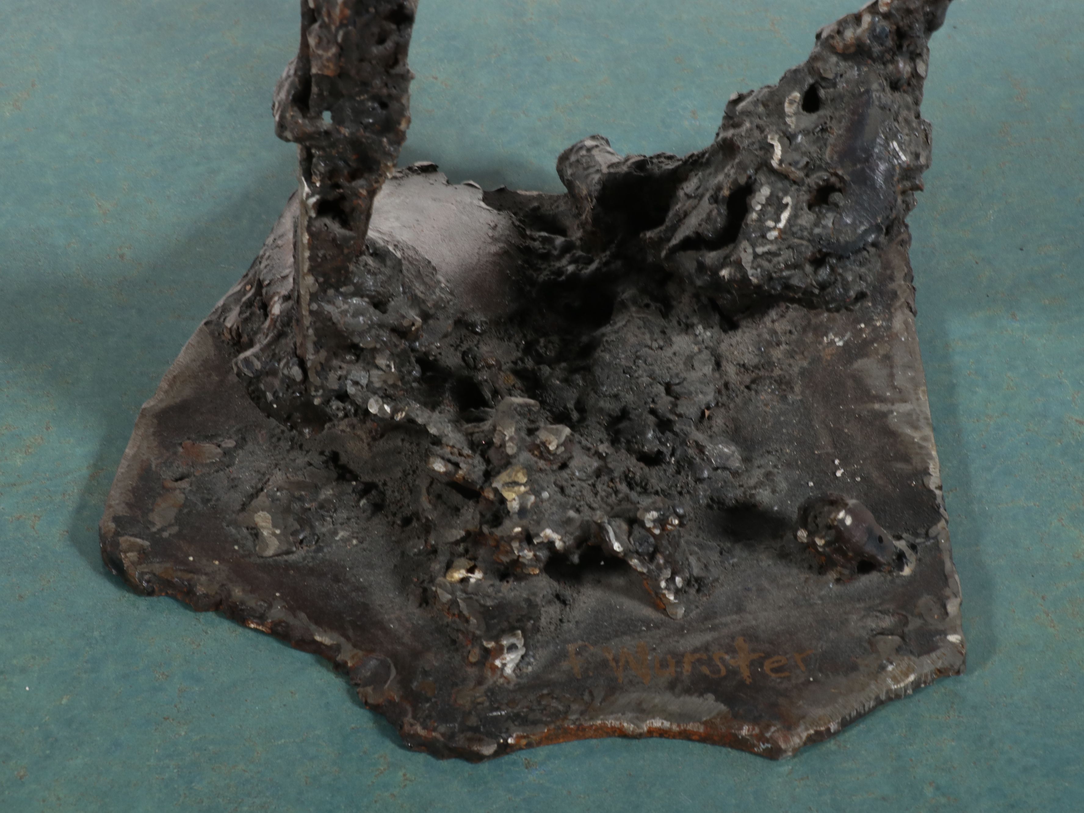 Franklin E. Wurster Brutalist Sculpture "Aphrodite," Circa 1975