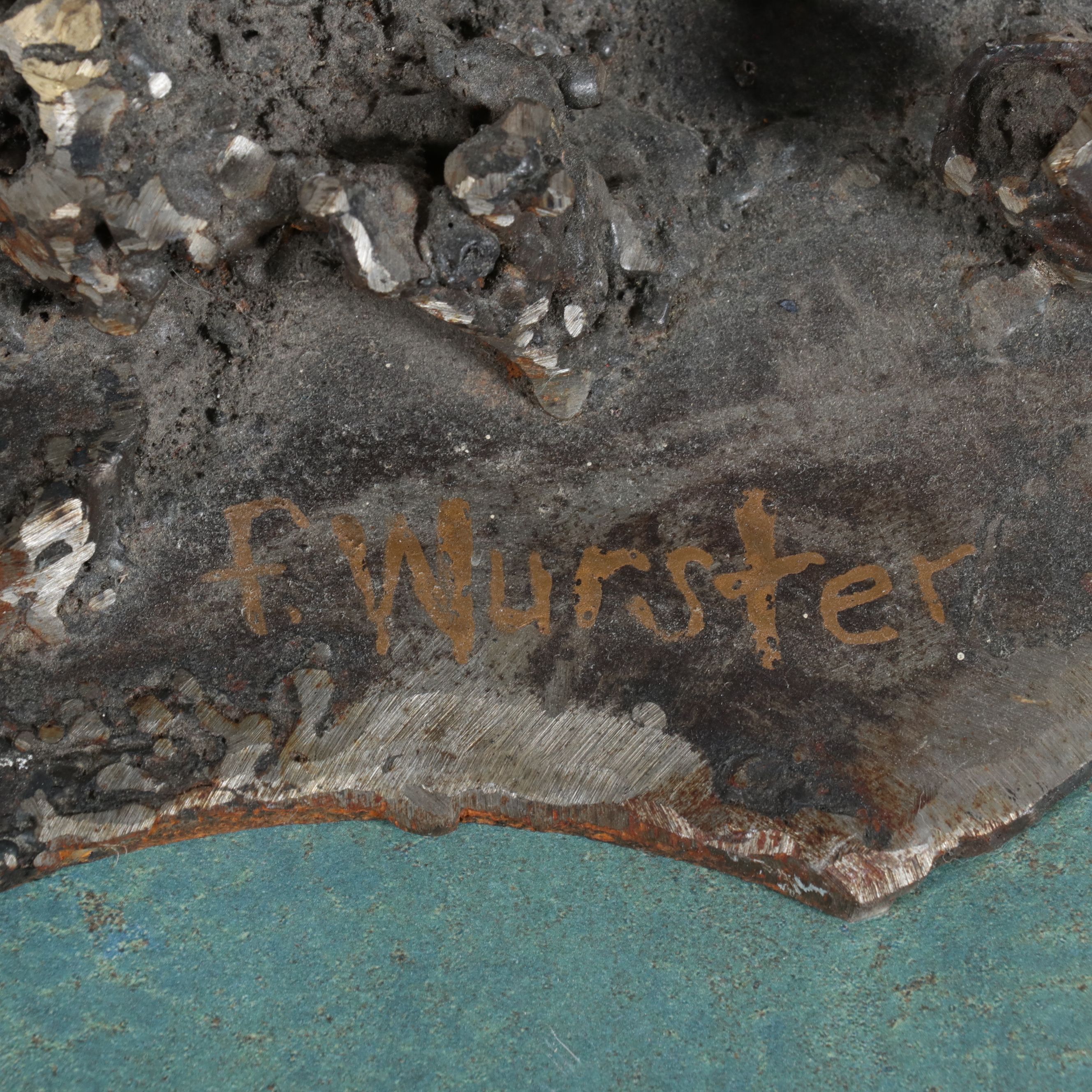 Franklin E. Wurster Brutalist Sculpture "Aphrodite," Circa 1975