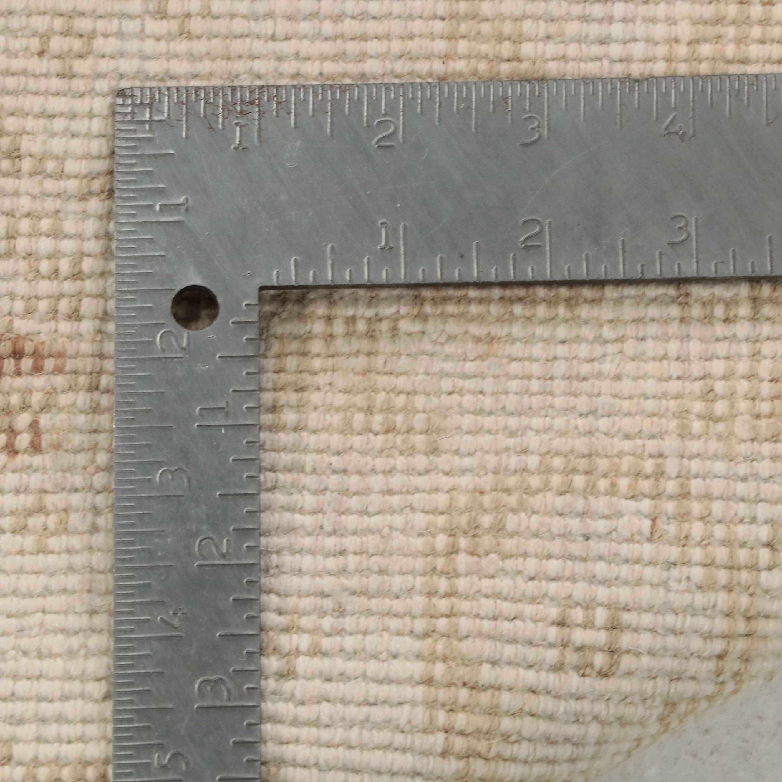 3'8 x 6'6 Hand-Knotted Turkish Oushak Area Rug