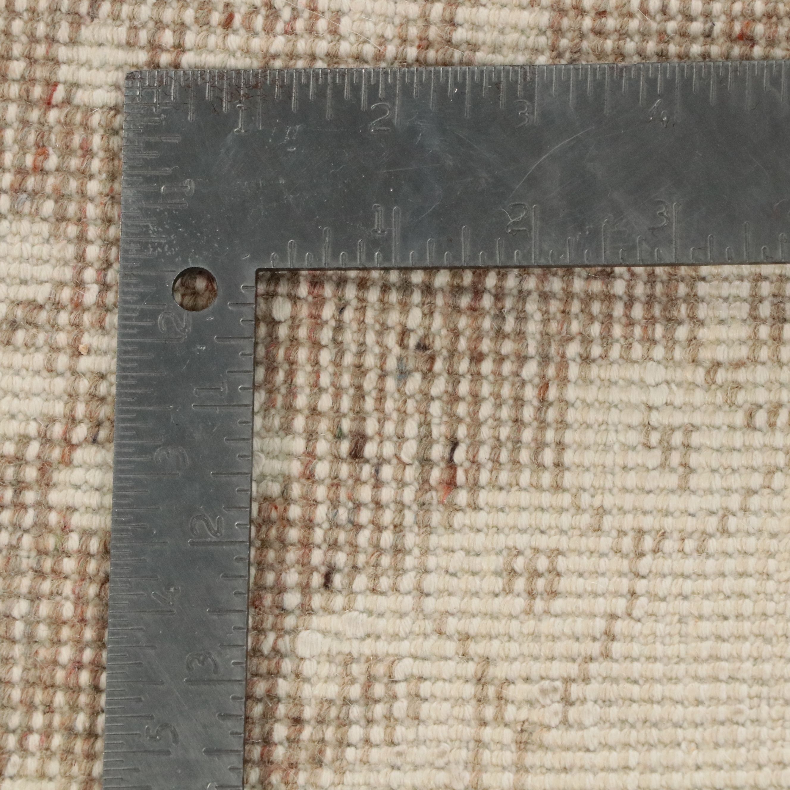 4' x 6'8 Hand-Knotted Turkish Oushak Area Rug