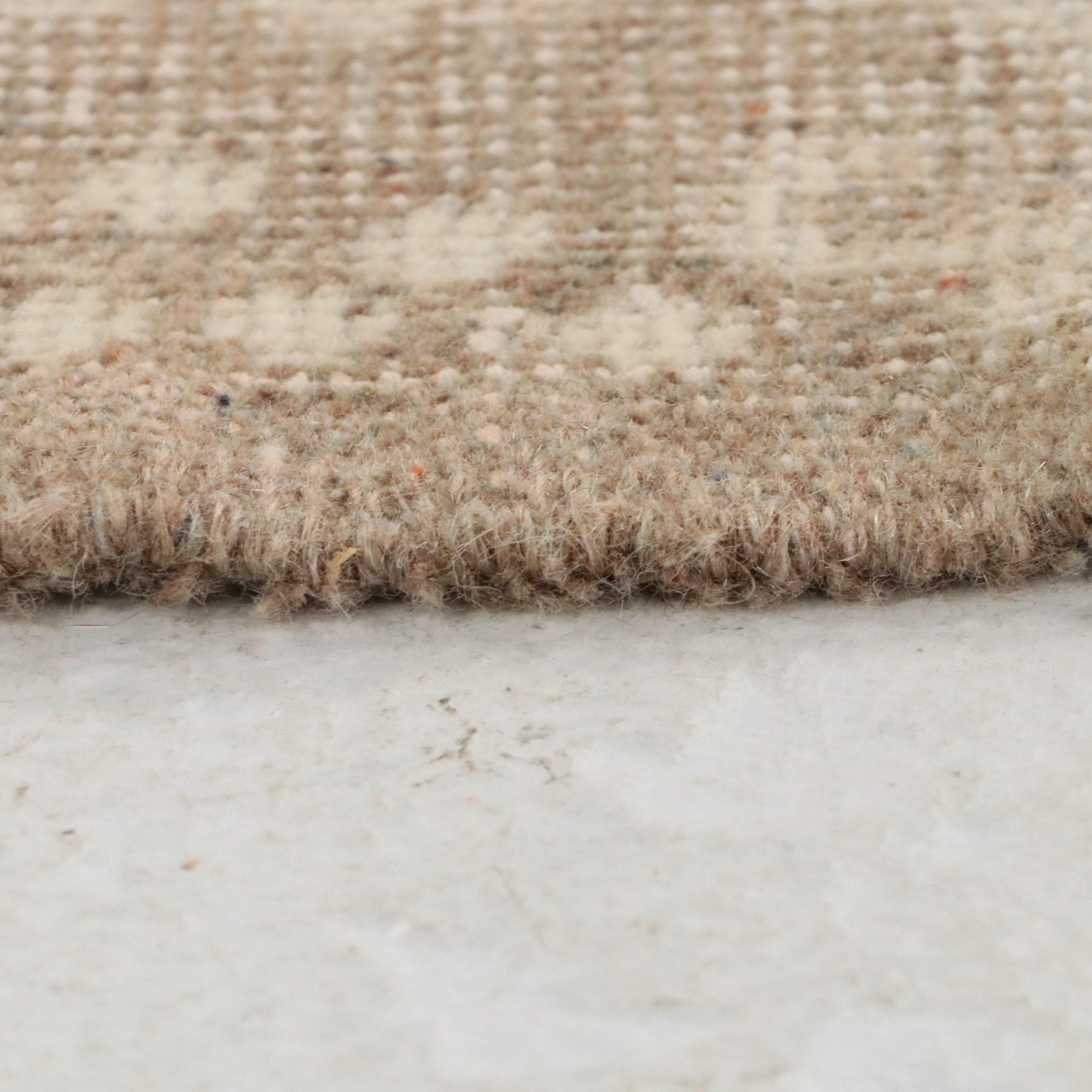 4' x 6'8 Hand-Knotted Turkish Oushak Area Rug