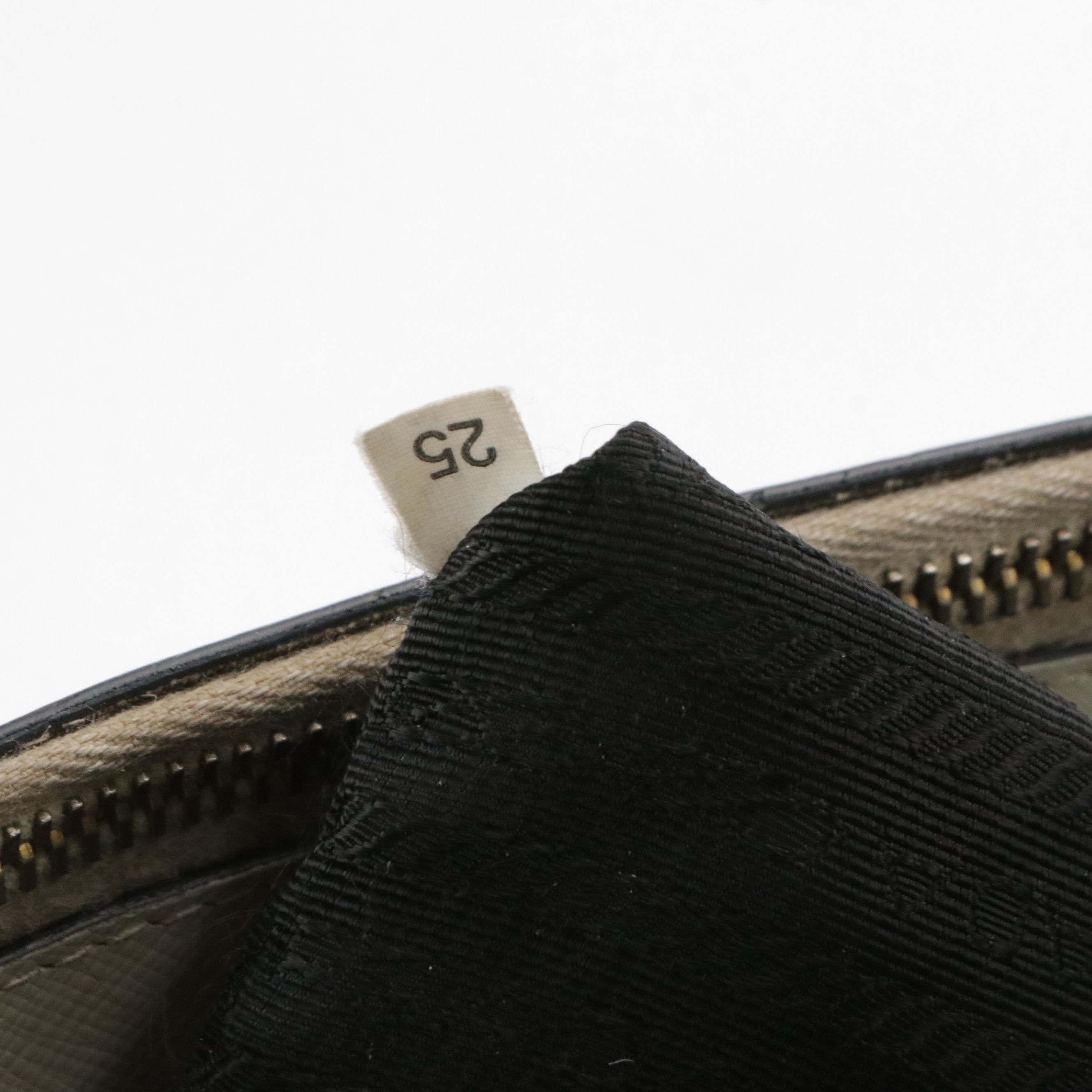 Prada Double Zip Galleria Tote Bag in Black & White Saffiano Leather