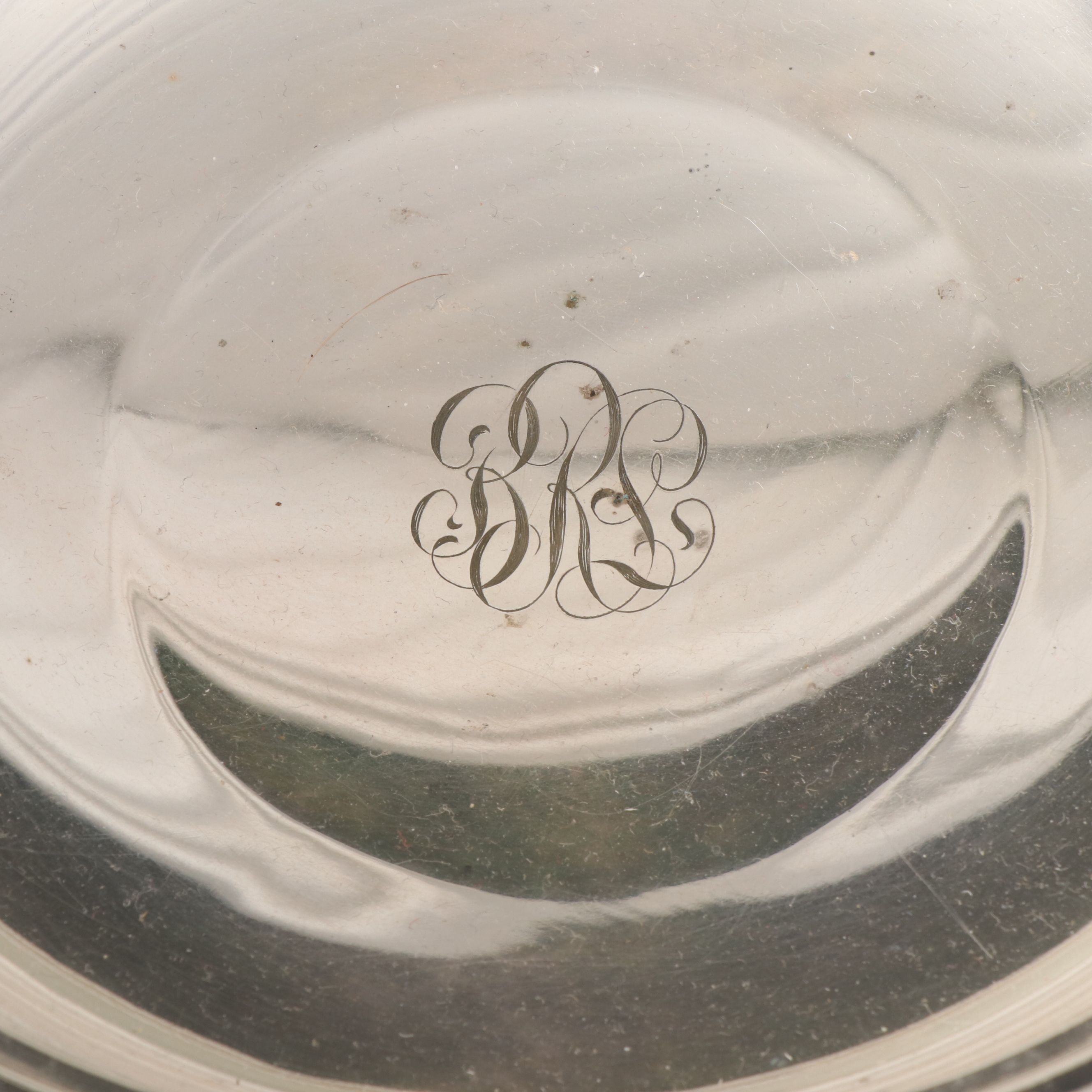 Reed & Barton Silver Plate Console Bowl with Sheridan and Other Serveware