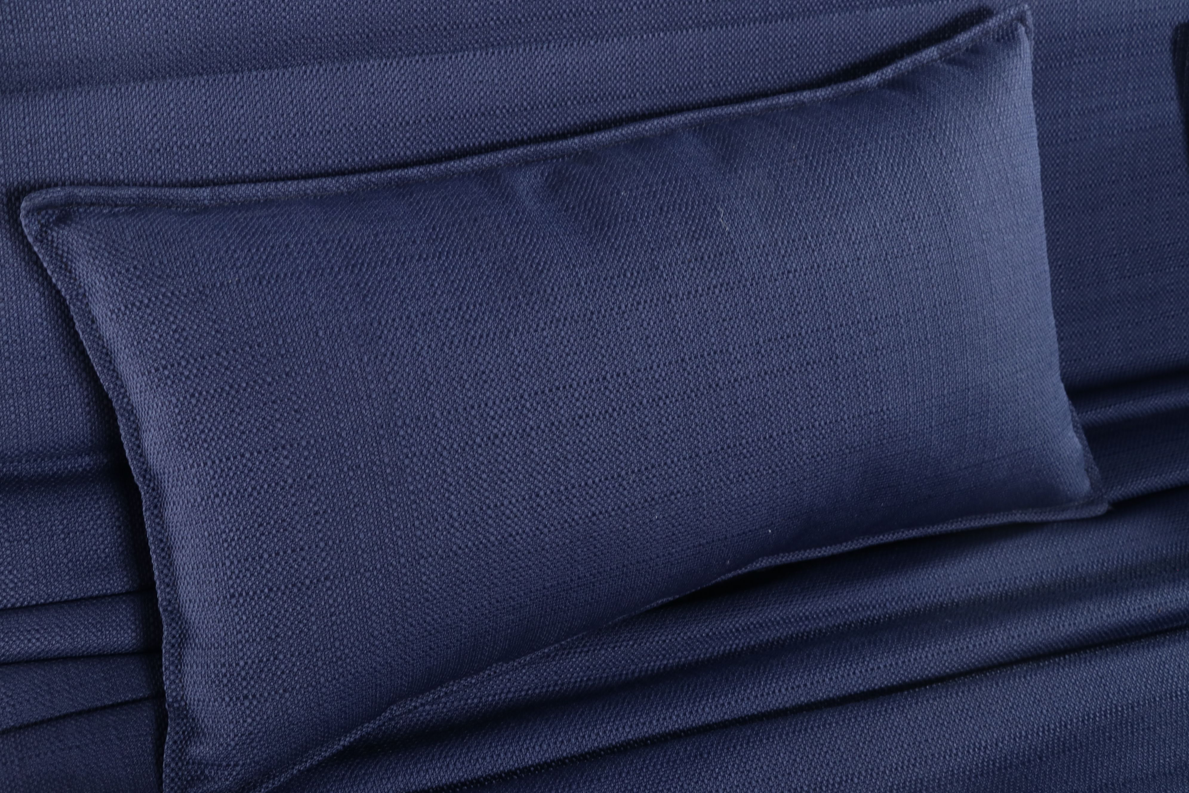 Contemporary Metal Frame Upholstered Futon