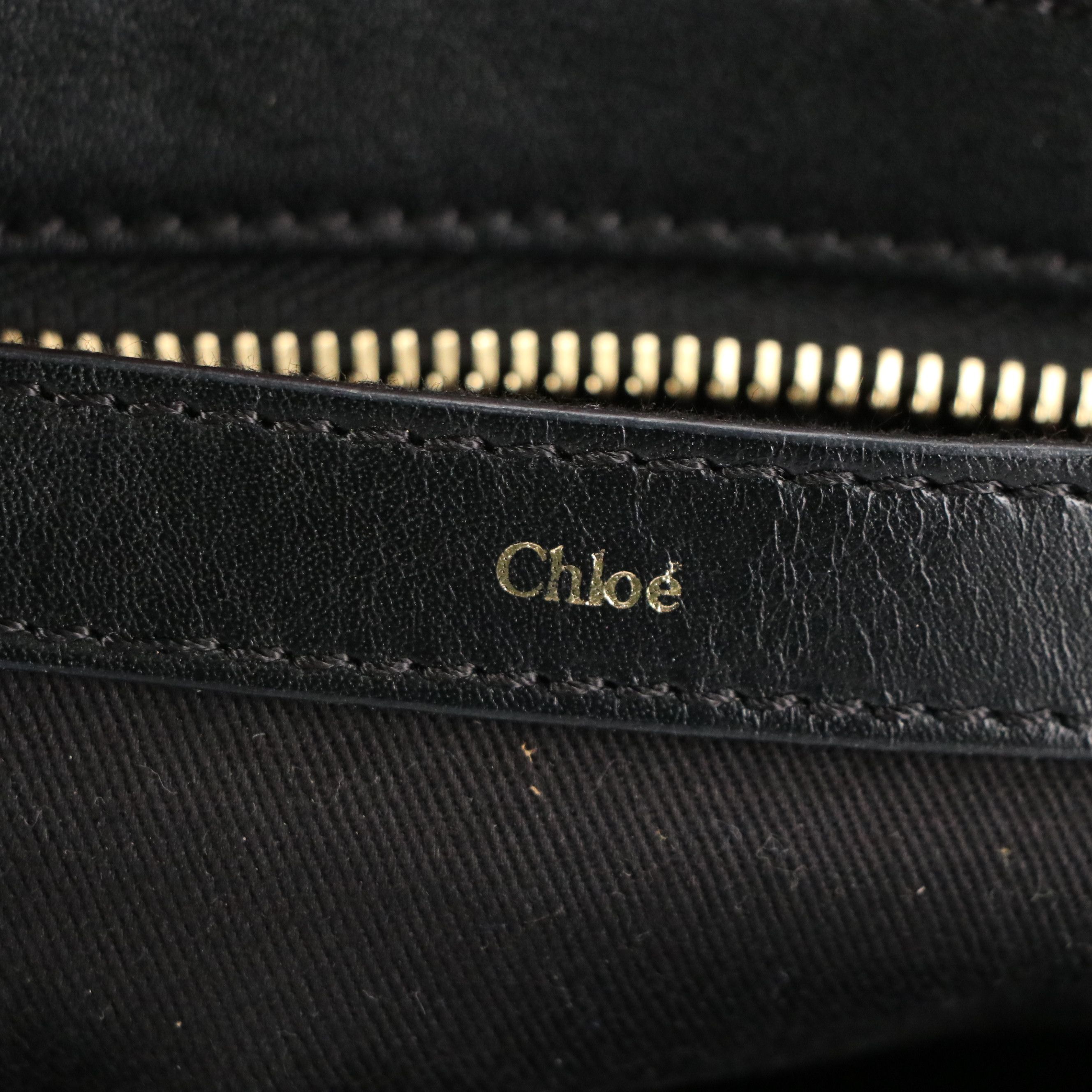 Chloé Bicolor Leather Alice Two-Way Bag