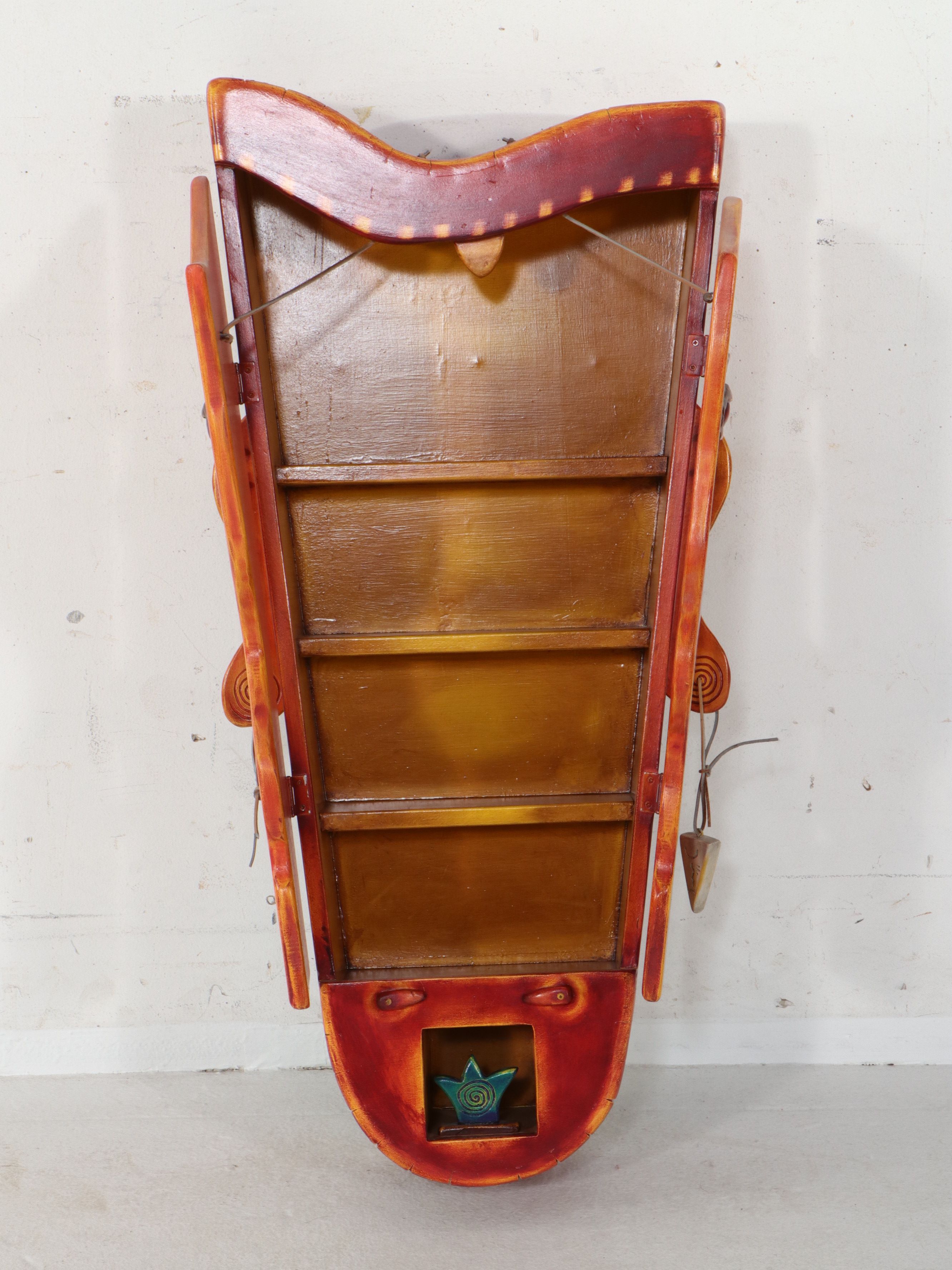 Avner Zabari "Face" Anthropomorphic Wall Cabinet, Late 20th Century