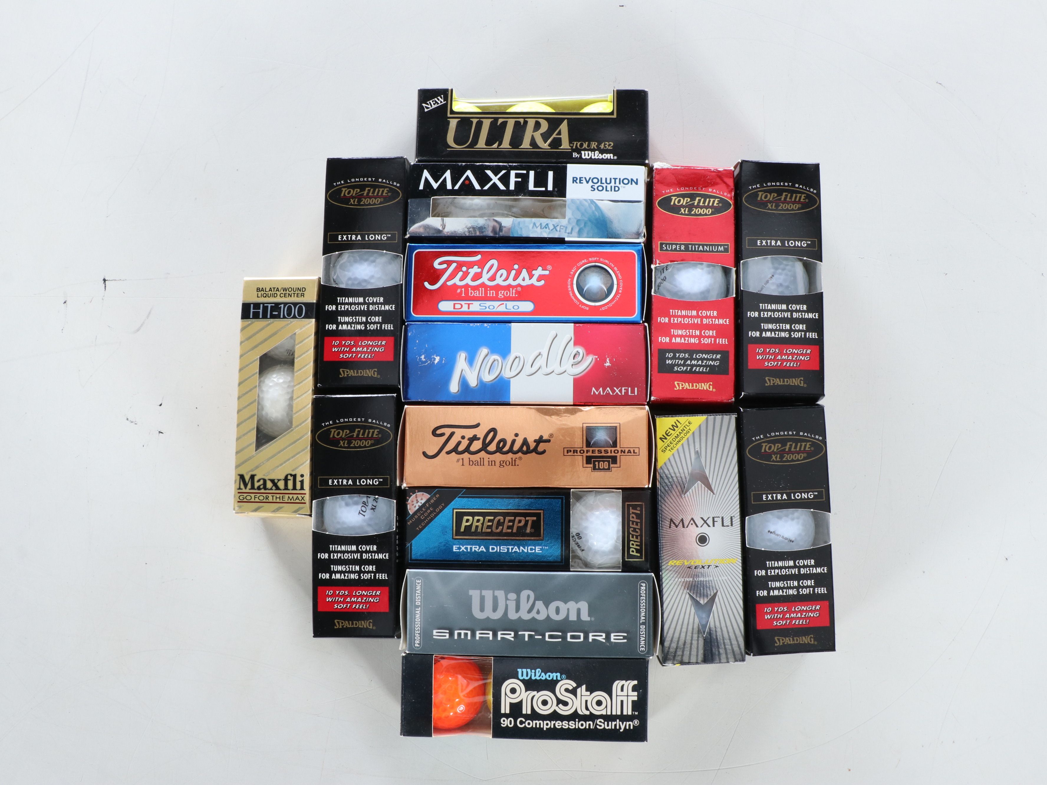 Golf Balls, Headcovers, Masters Hat, and Other Golf Equipment