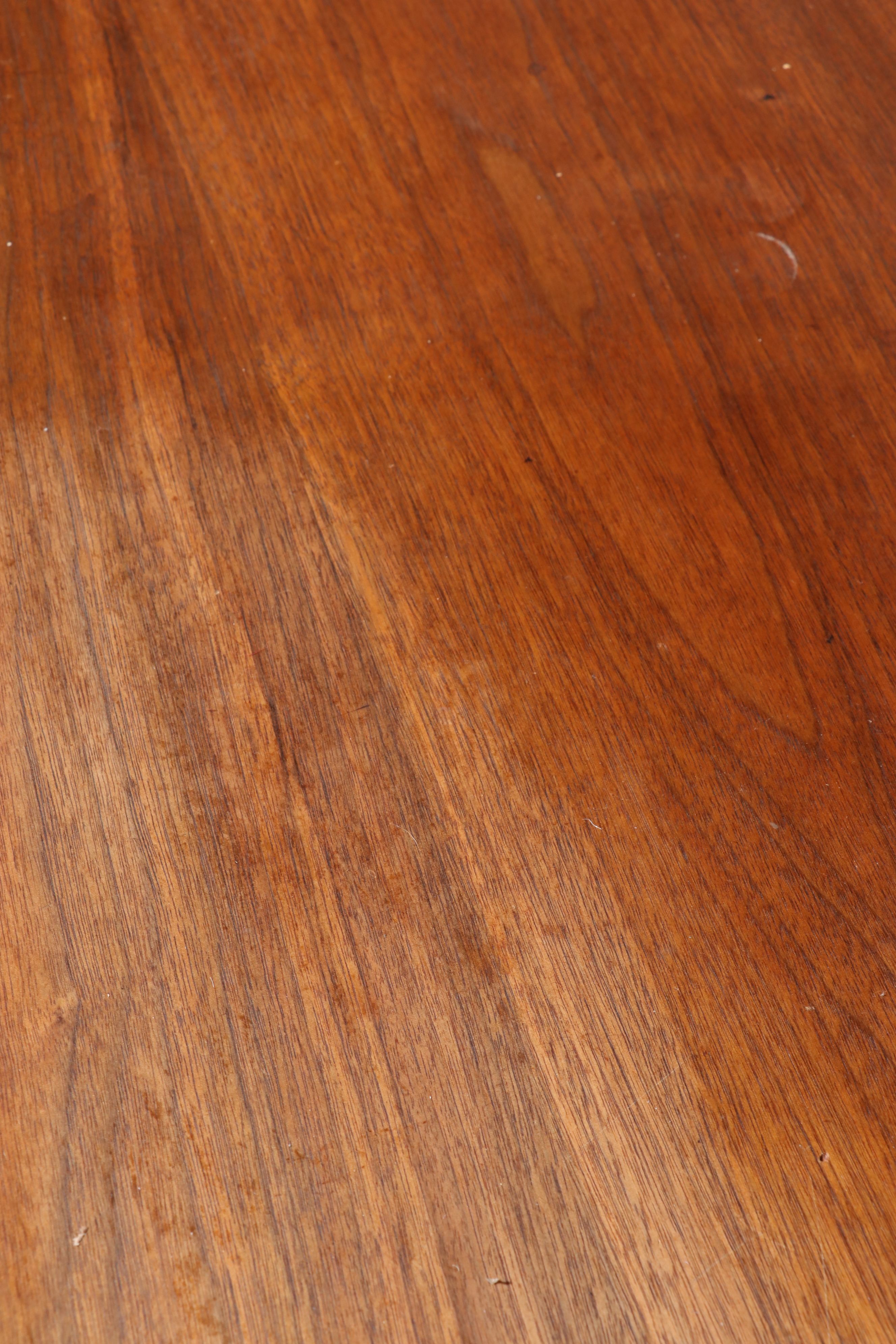 Gino Russo Handcrafted Mid Century Modern Style Walnut Media Console