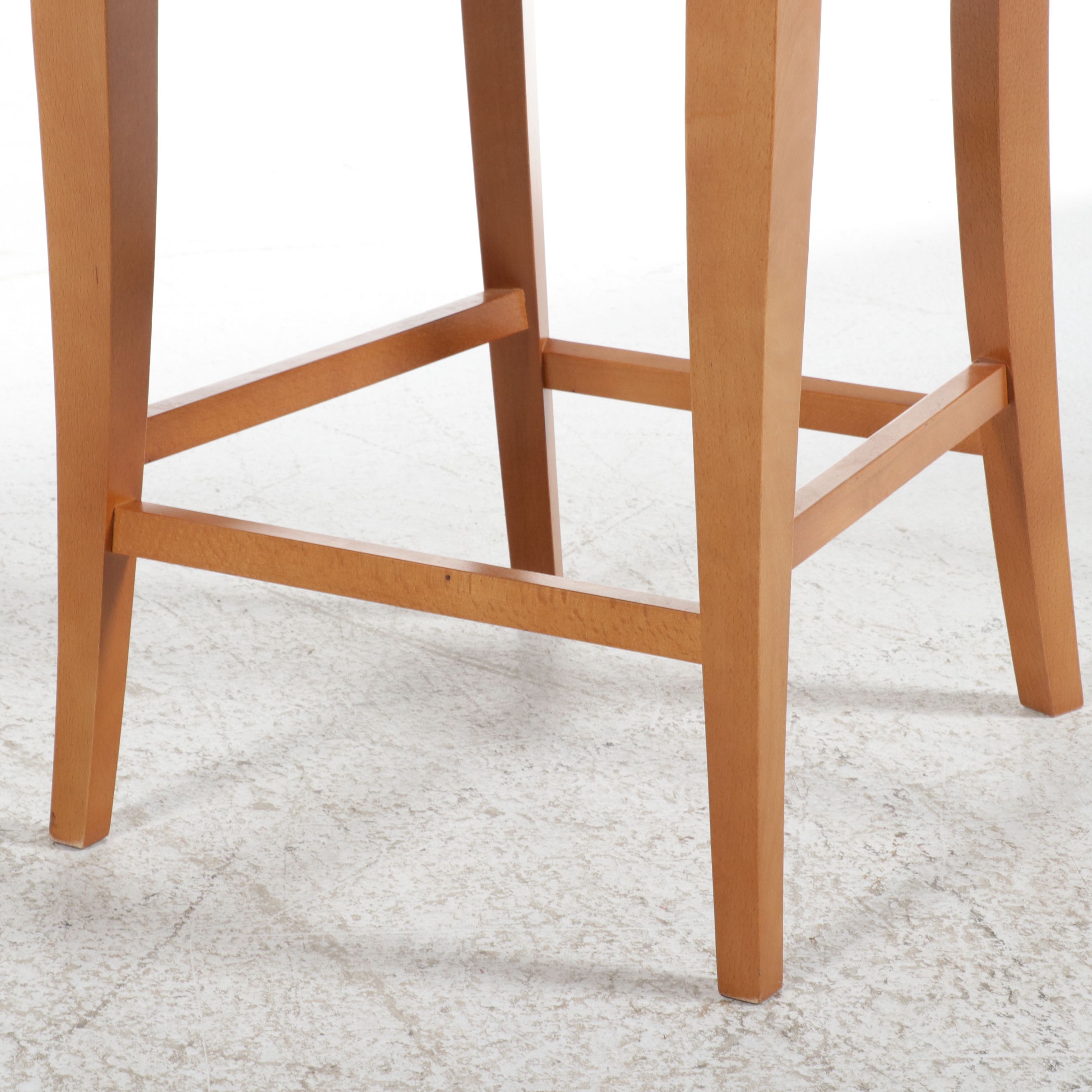Pair of Modern Ladder-Back Barstools