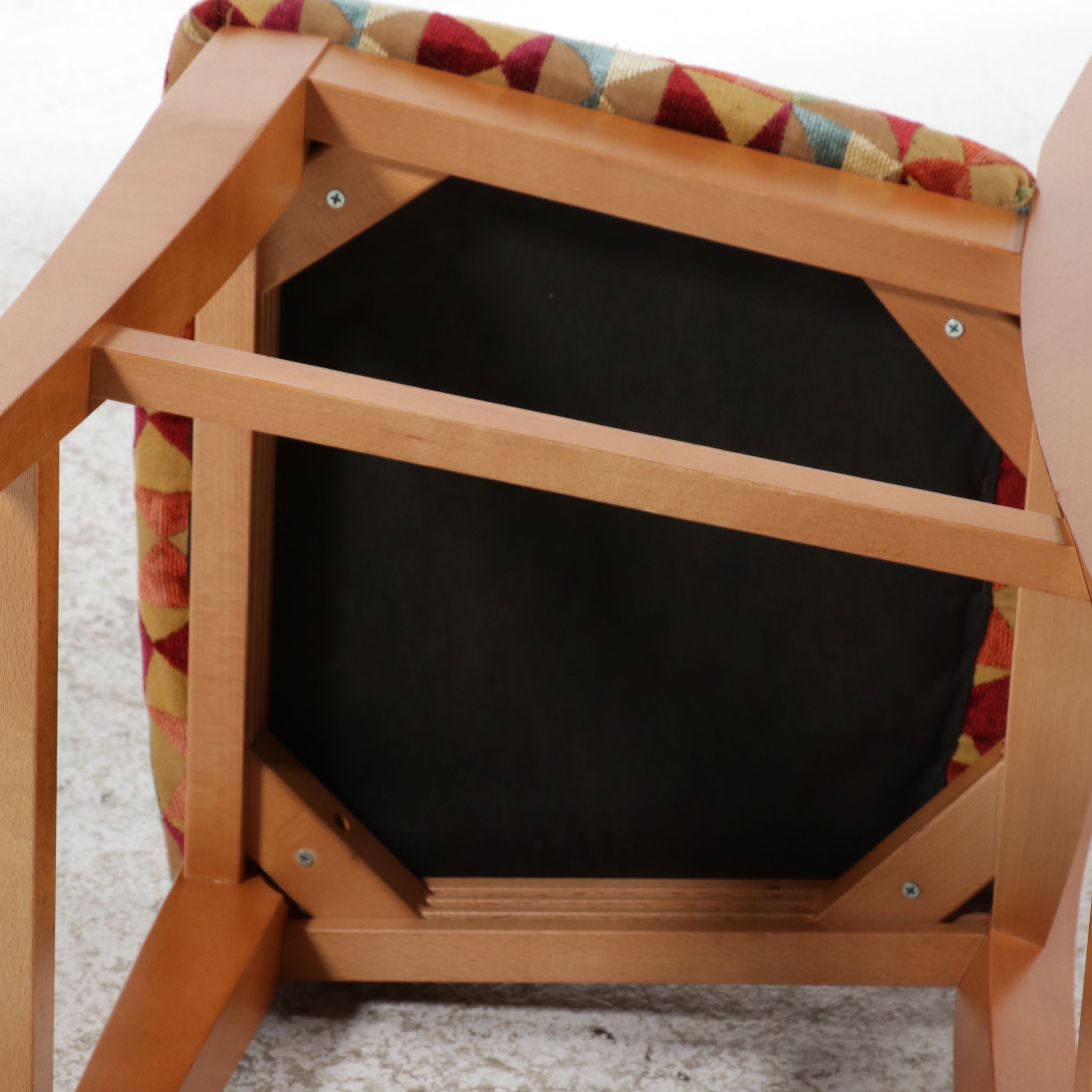 Pair of Modern Ladder-Back Barstools