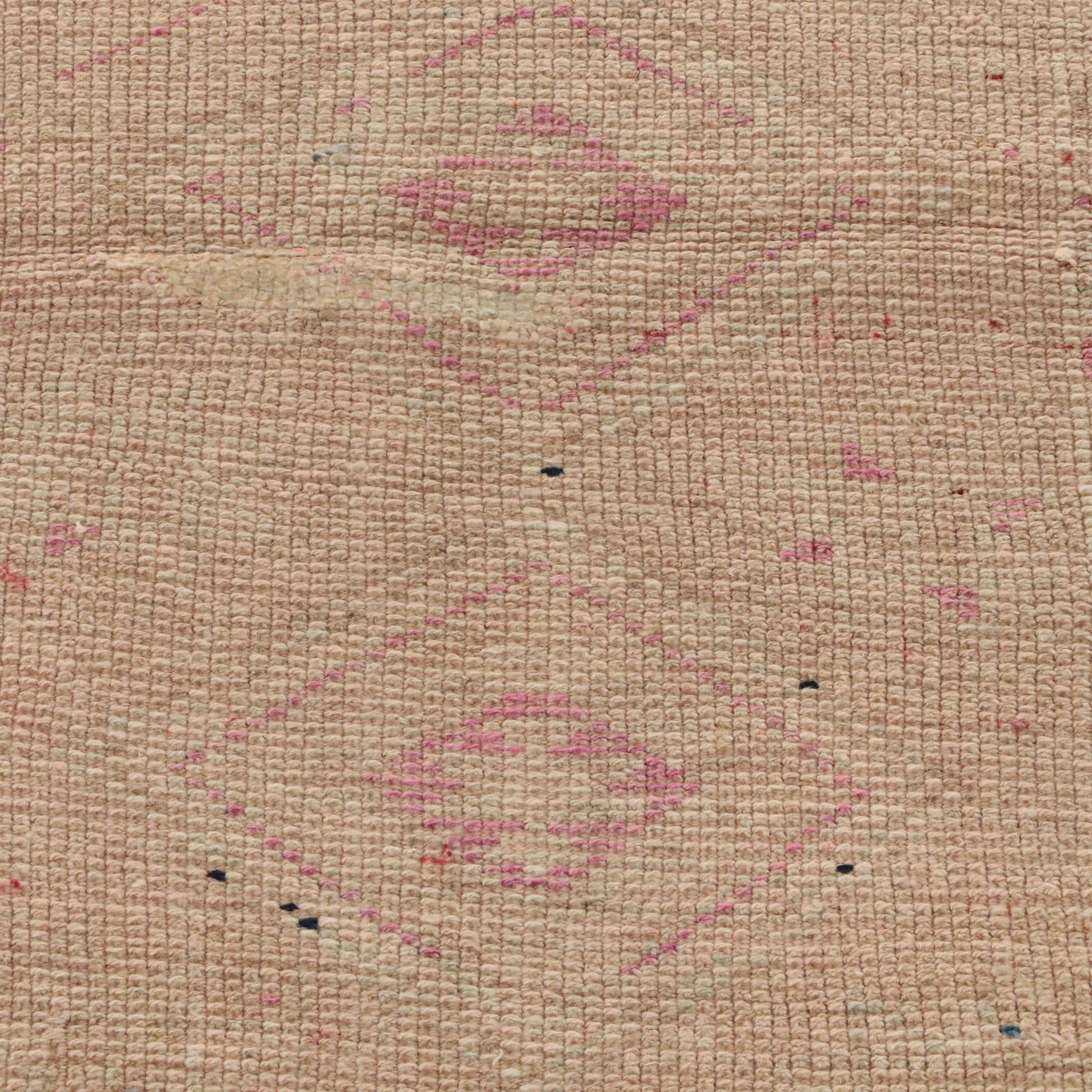 2'7 x 9'11 Hand-Knotted Turkish Anatolian Village Carpet Runner