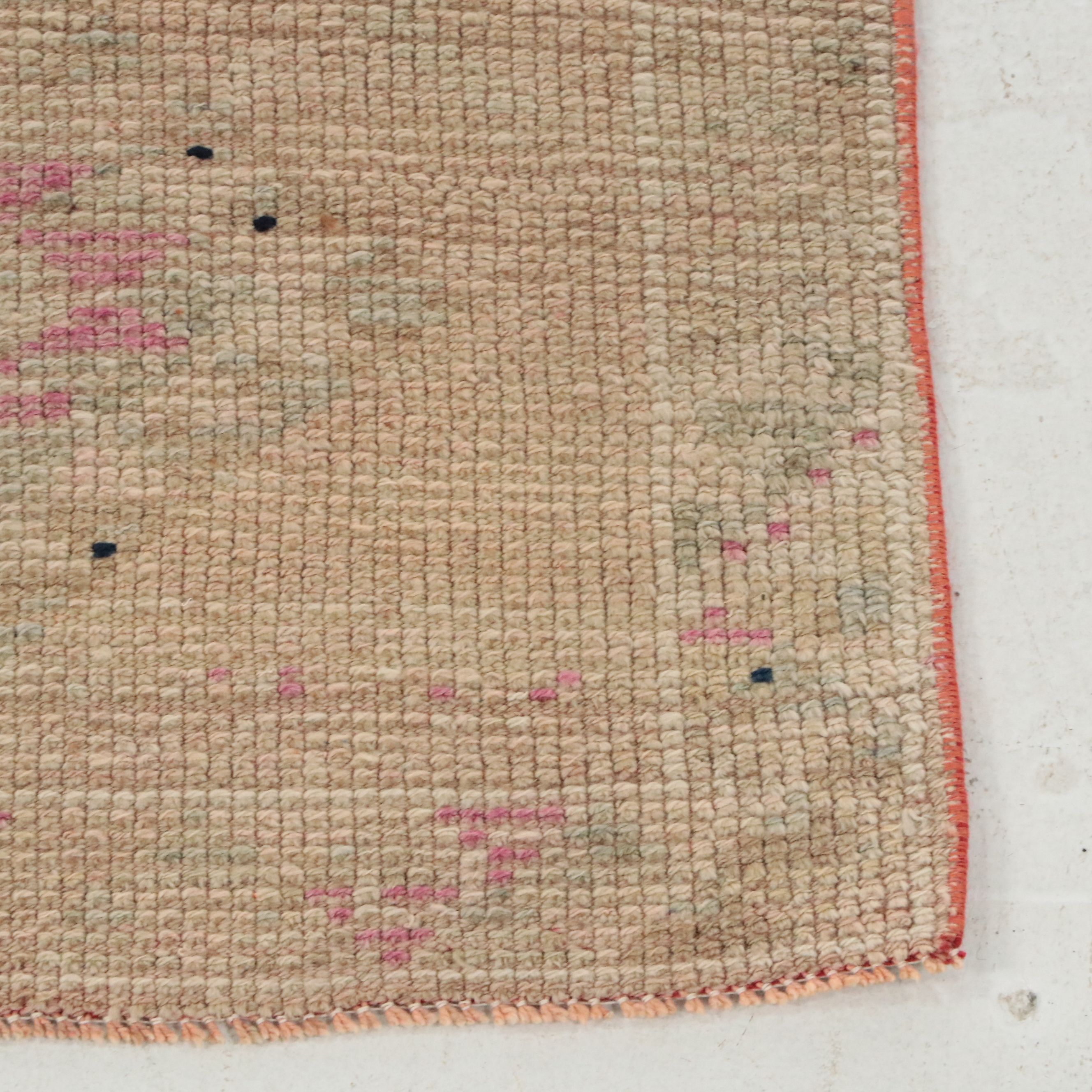 2'7 x 9'11 Hand-Knotted Turkish Anatolian Village Carpet Runner