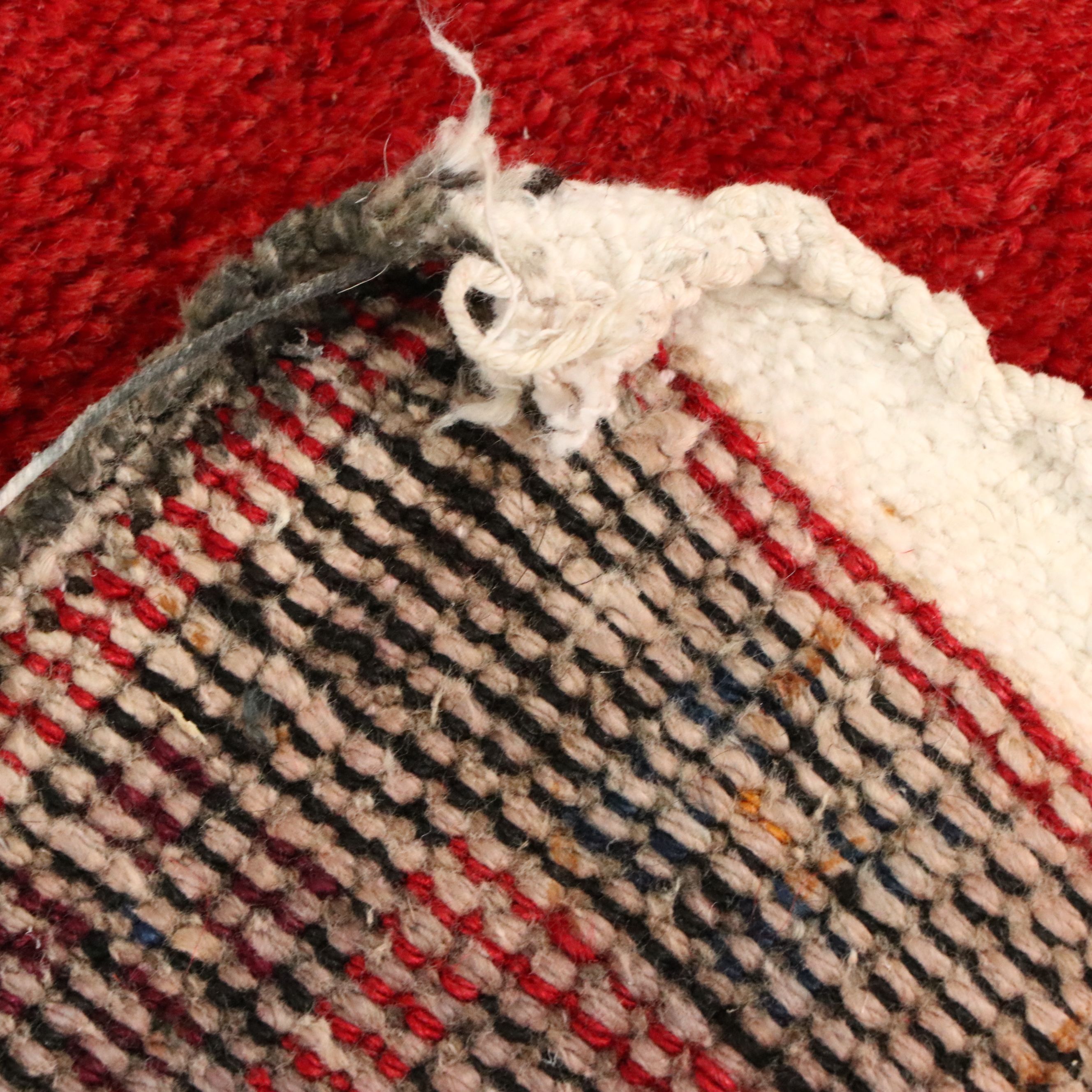 5'7 x 10'3 Hand-Knotted Persian Kurdish Area Rug