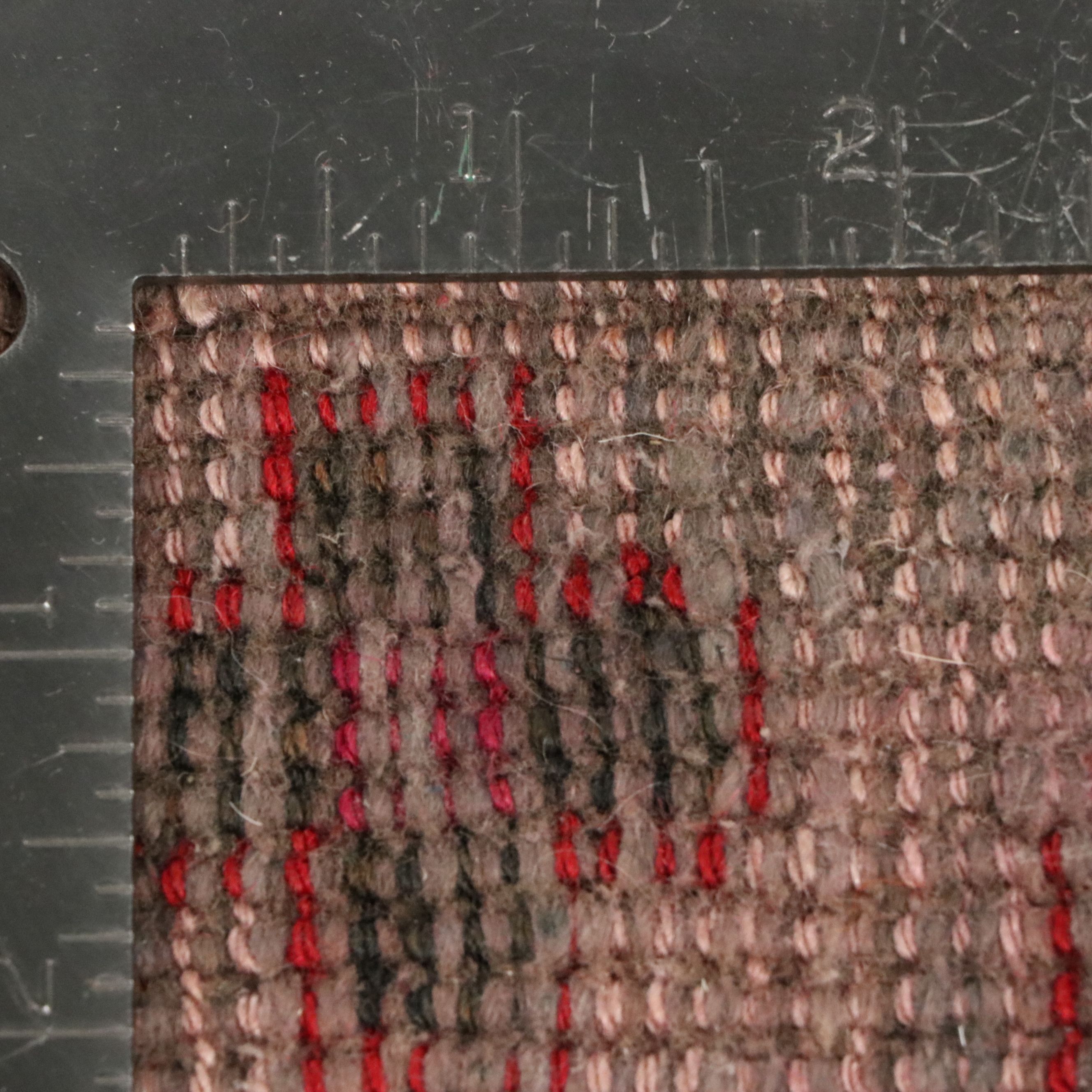 5'7 x 10'3 Hand-Knotted Persian Kurdish Area Rug