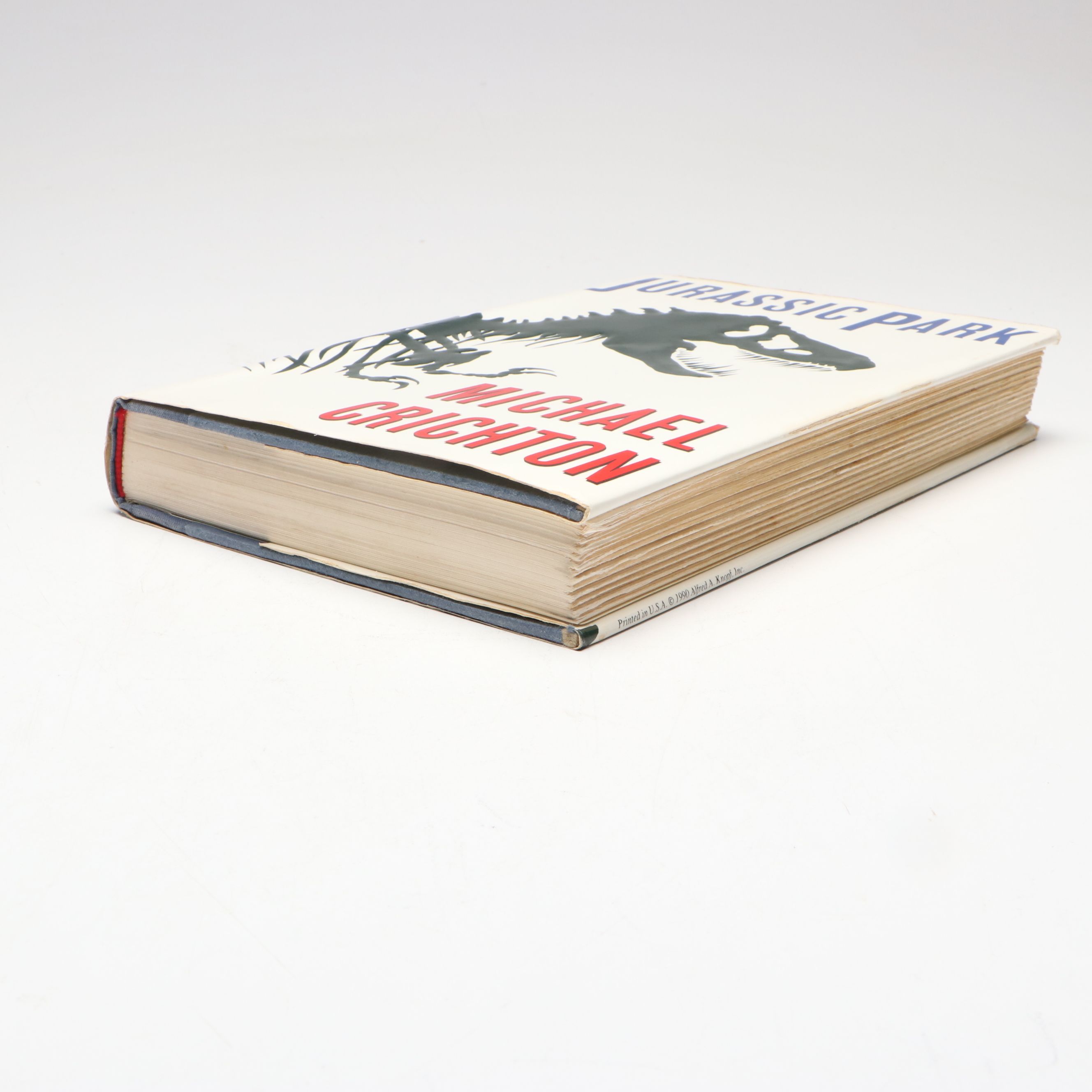 First Trade Edition "Jurassic Park" by Michael Crichton, 1990