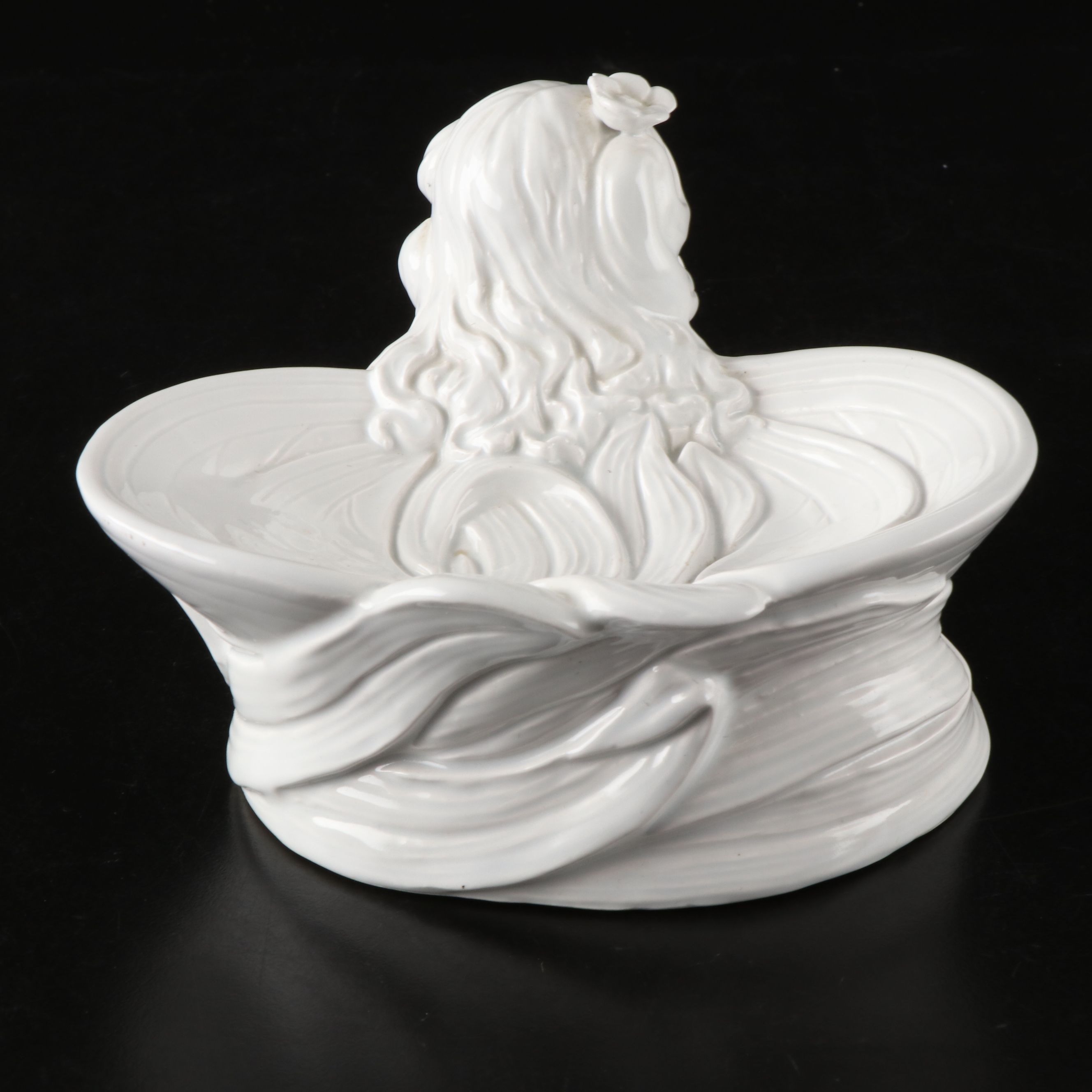 Fitz & Floyd "Fairies" Ceramic Mirror, Vase, Candle Holder and More Accessories