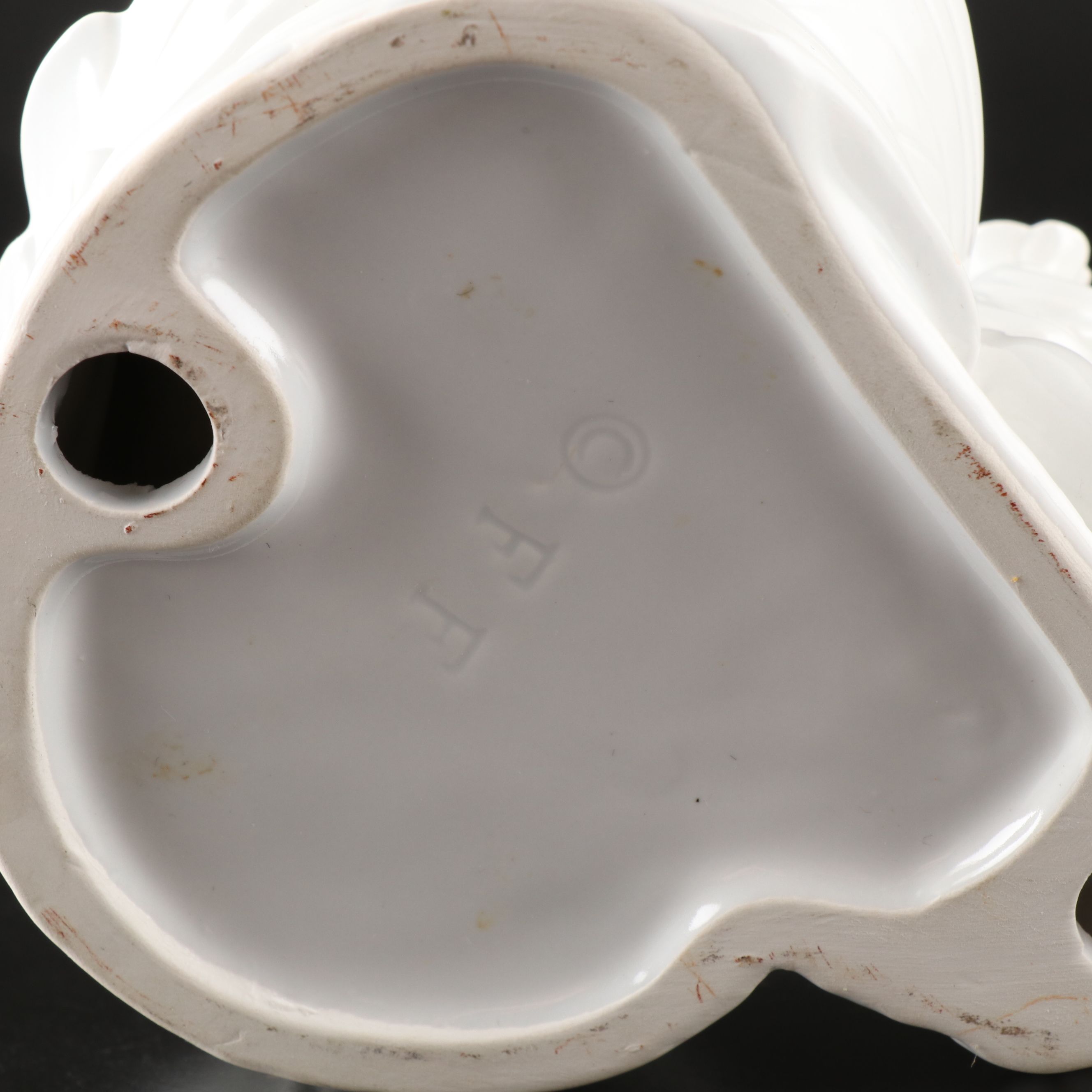 Fitz & Floyd "Fairies" Ceramic Mirror, Vase, Candle Holder and More Accessories