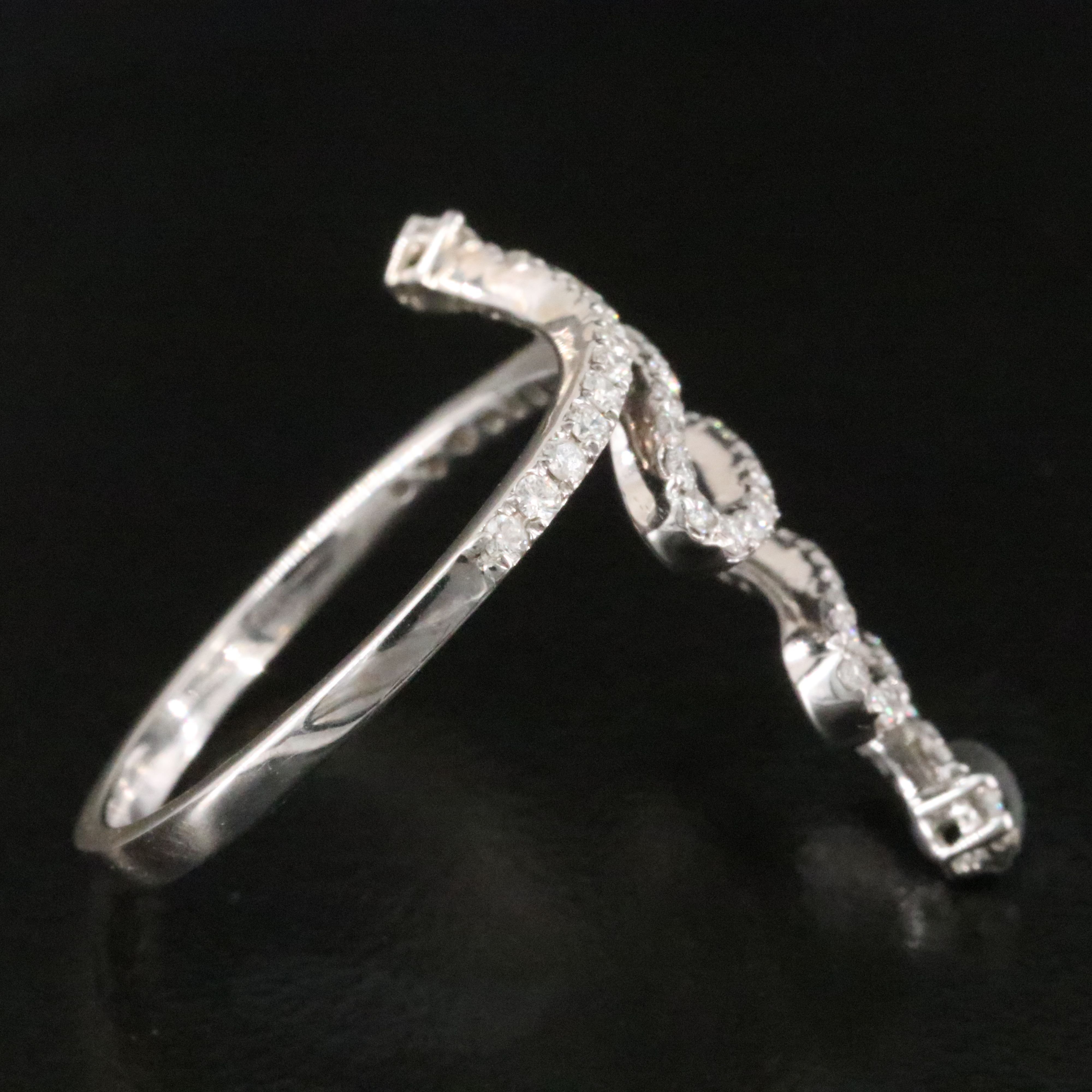 18K 0.50 CTW Diamond Ring