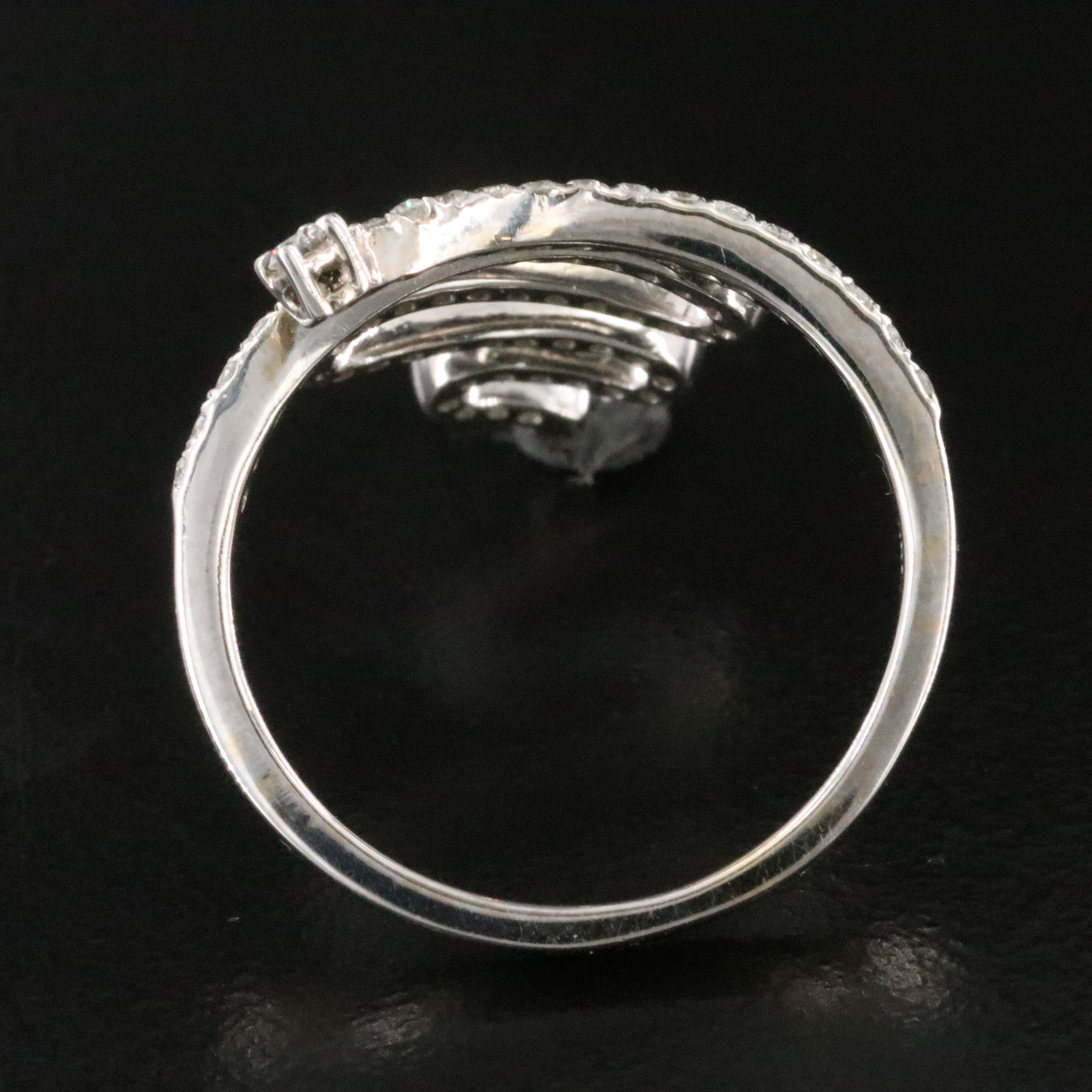 18K 0.50 CTW Diamond Ring