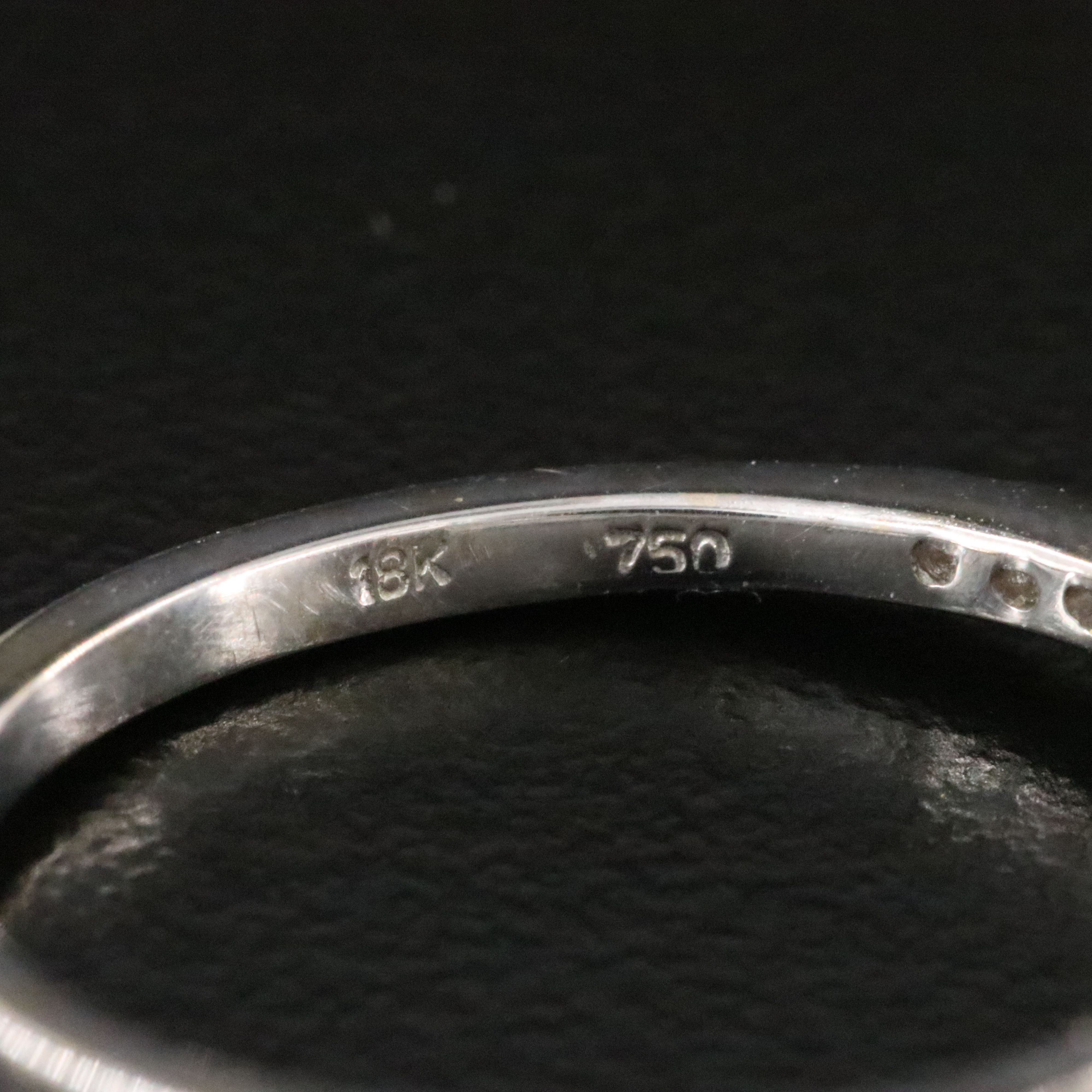 18K 0.50 CTW Diamond Ring