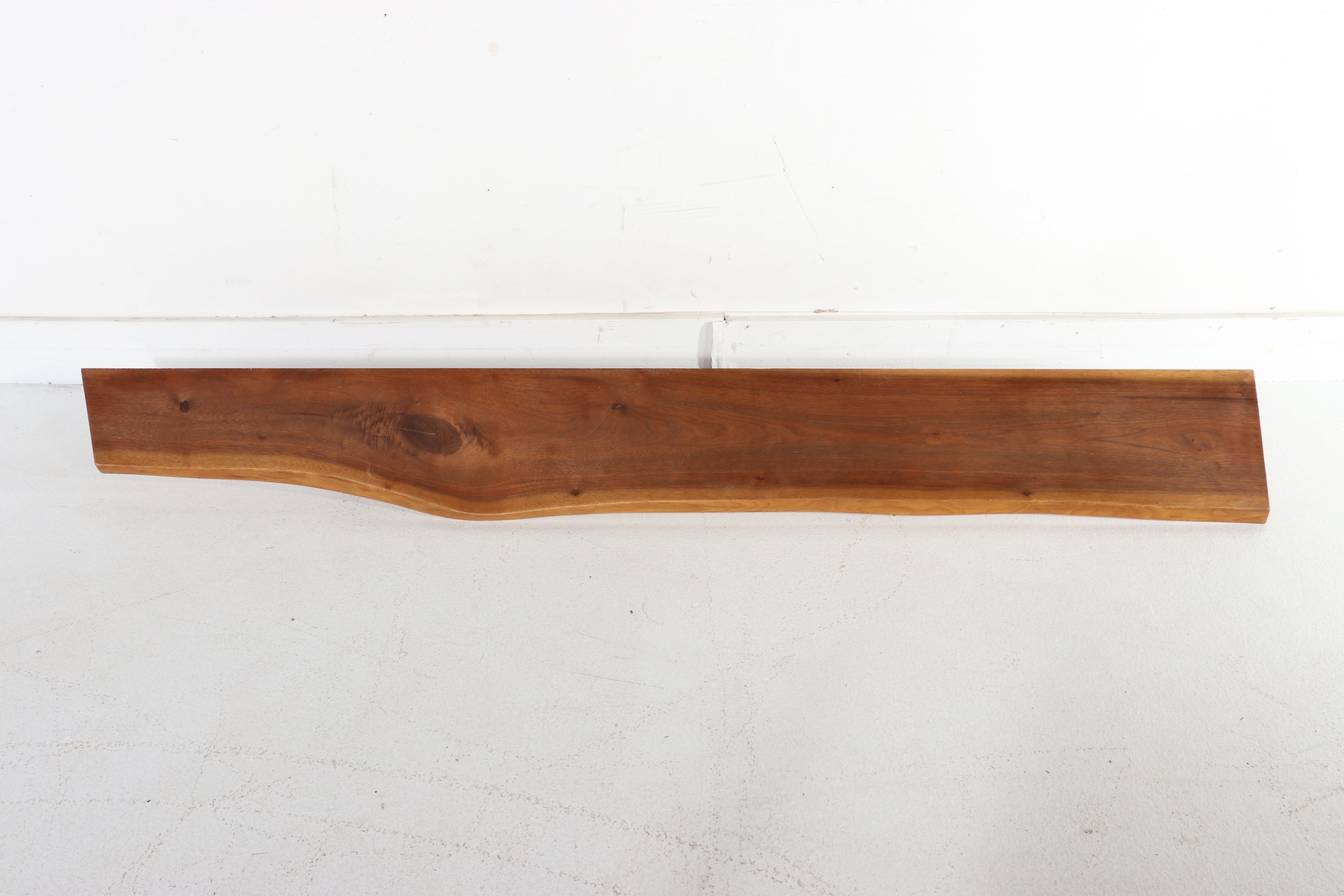 Live Edge Wooden Wall Shelf