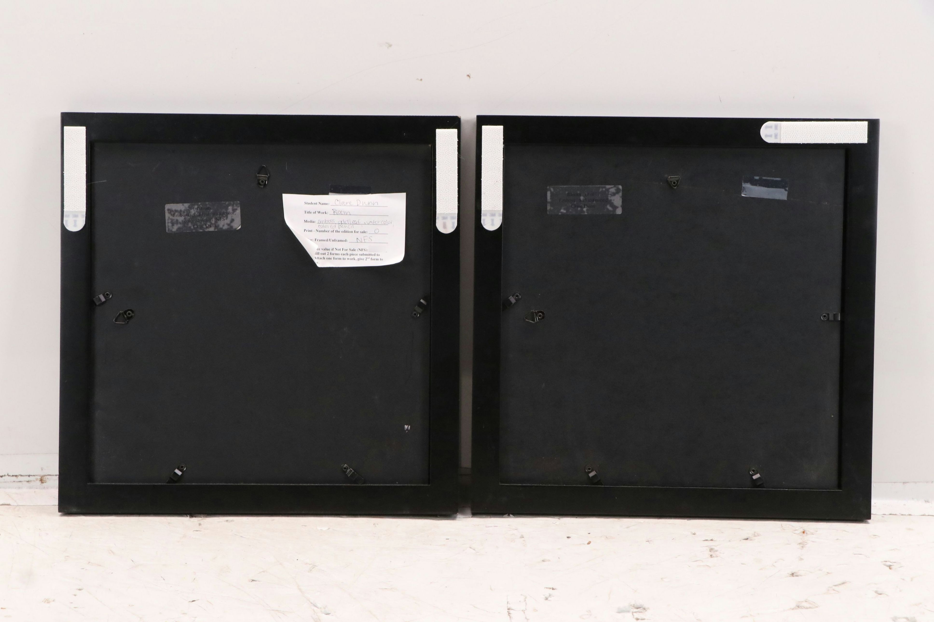 C. F. Dunn Mixed Media Embossings "Bloom," 2014