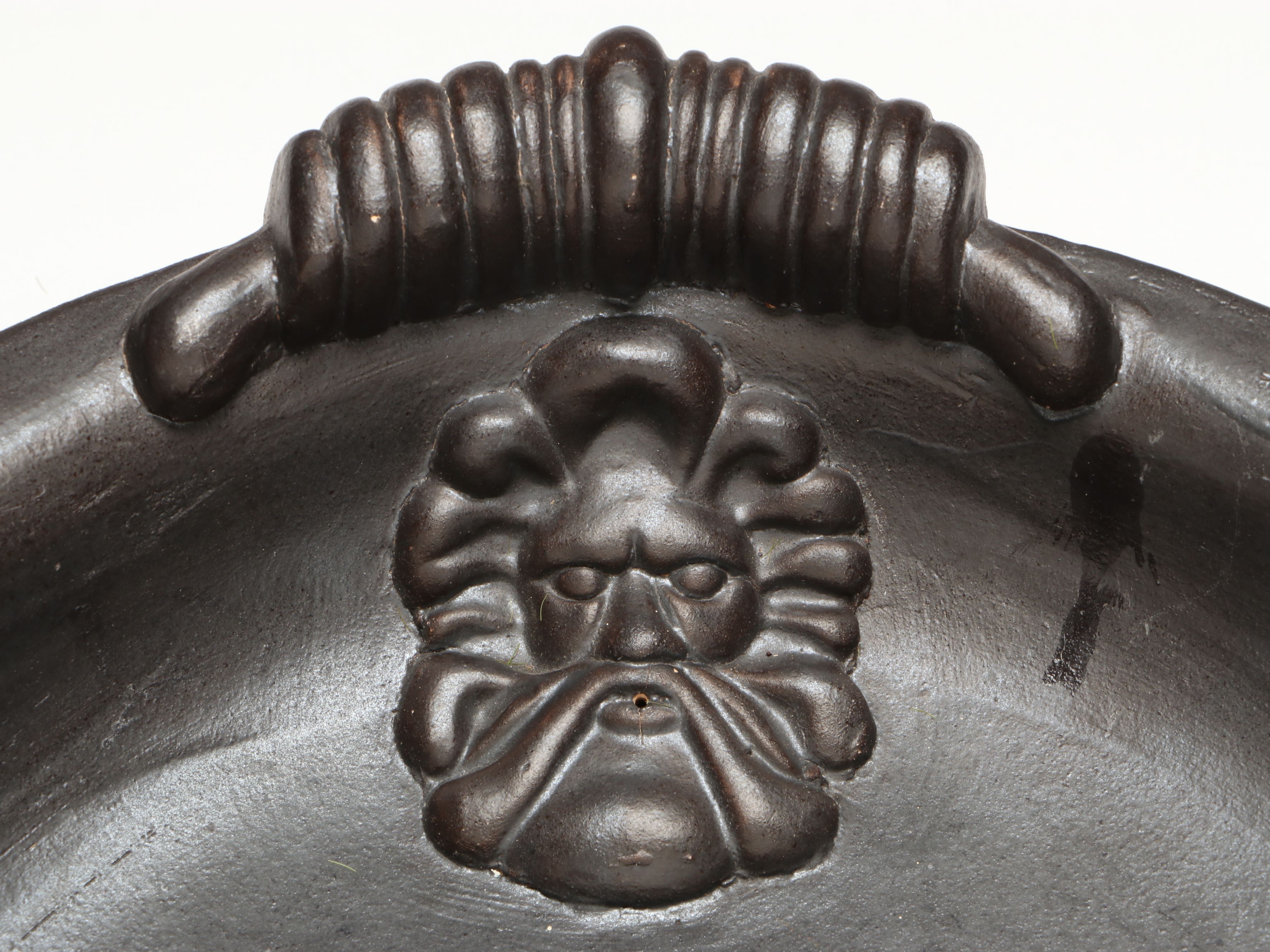 French Grand Tour Style Ceramic Handled Tray