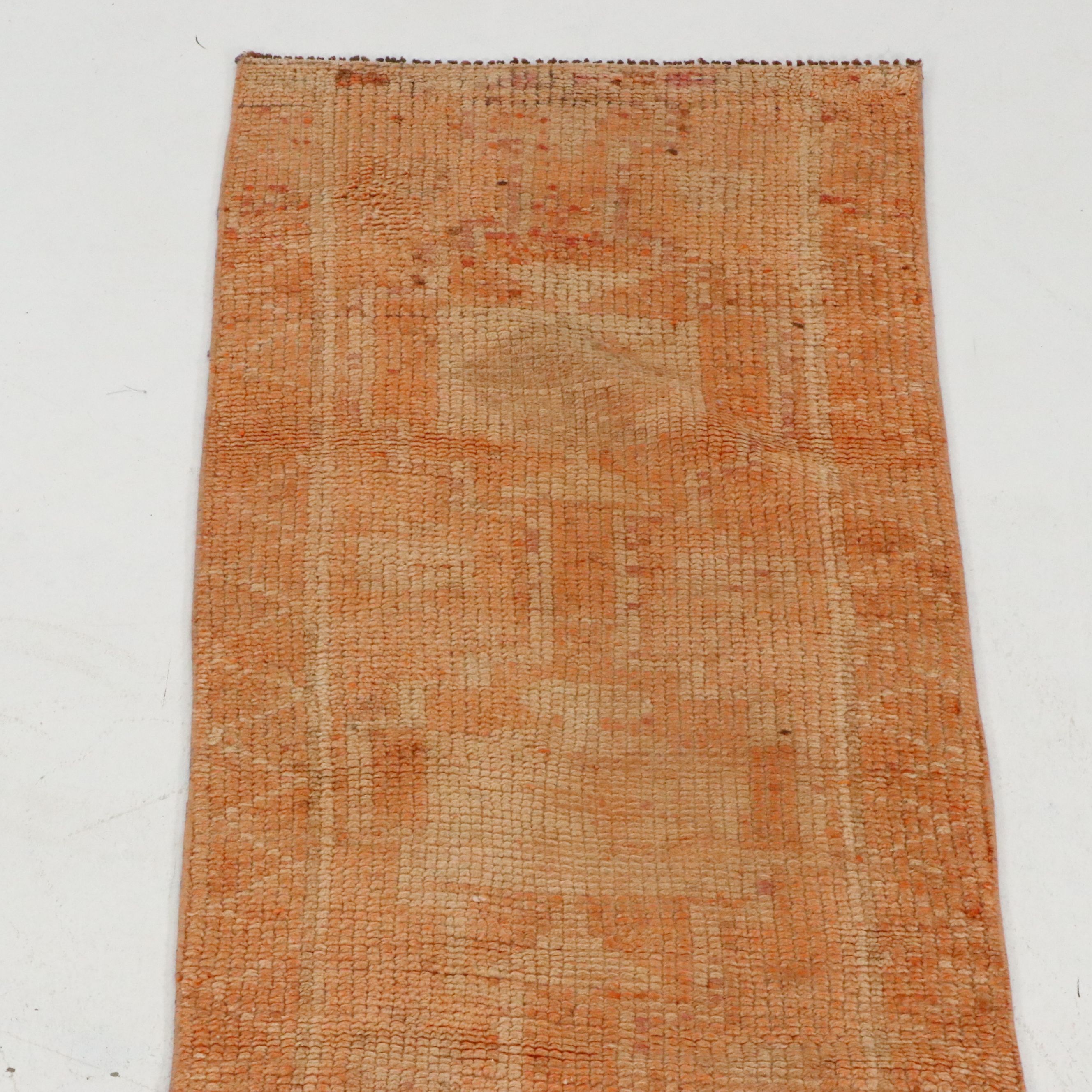 2'4 x 10'11 Hand-Knotted Turkish Anatolian Carpet Runner