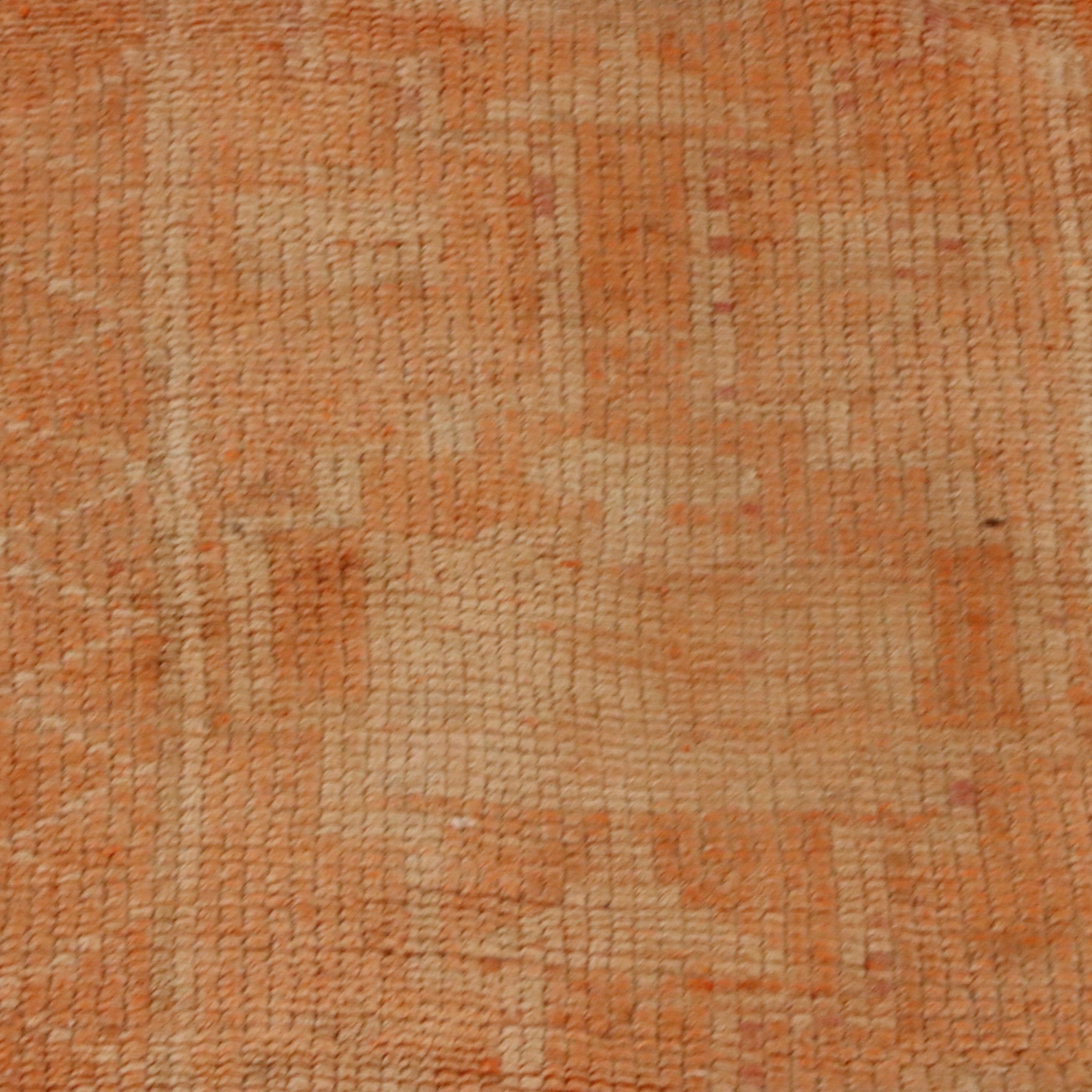 2'4 x 10'11 Hand-Knotted Turkish Anatolian Carpet Runner