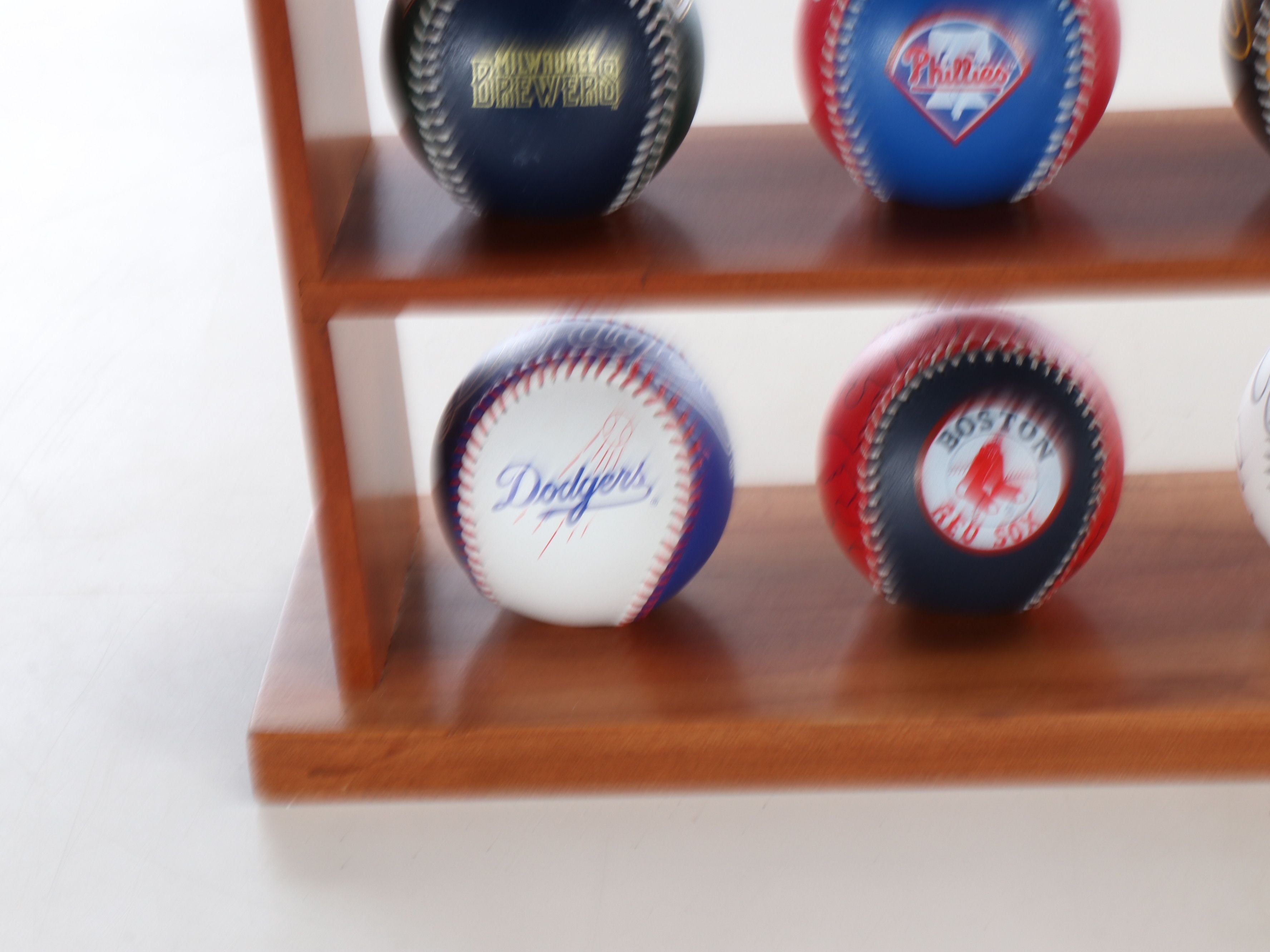 MLB Team Themed Baseballs with Display and More