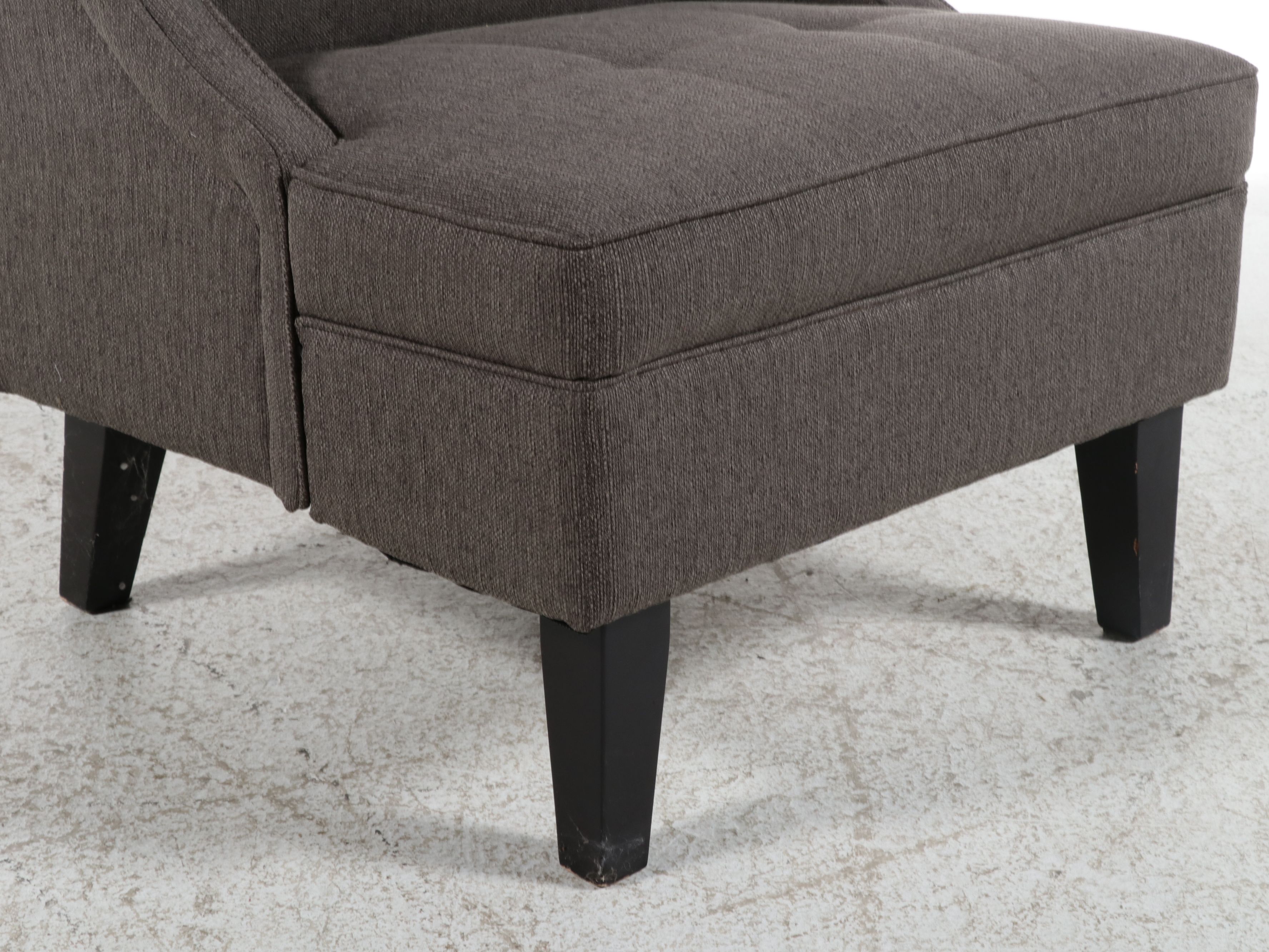 Ashley Furniture "Zeth" Modern Tufted Slipper Chair, 2016