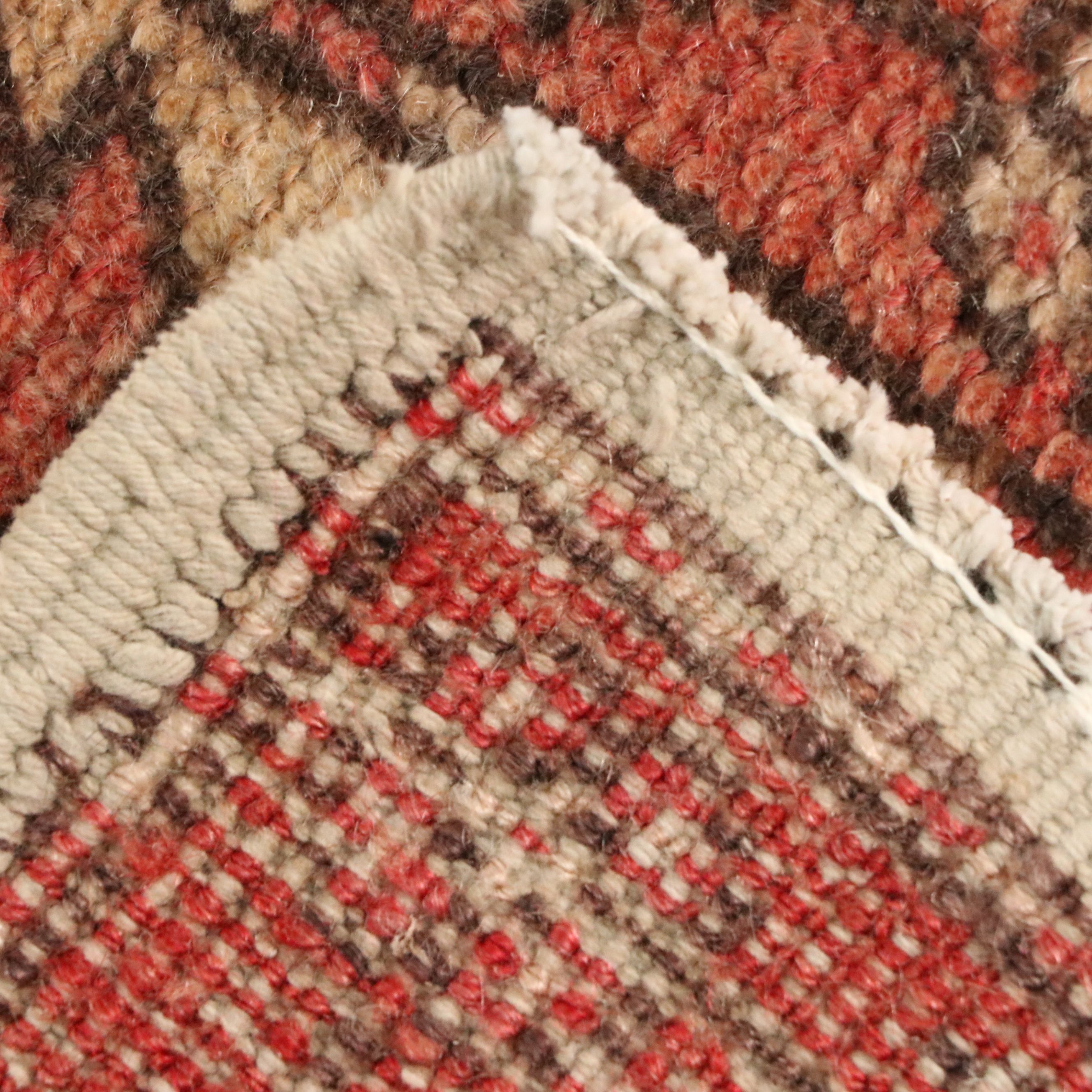 4'4 x 7'7 Hand-Knotted Turkish Anatolian Area Rug