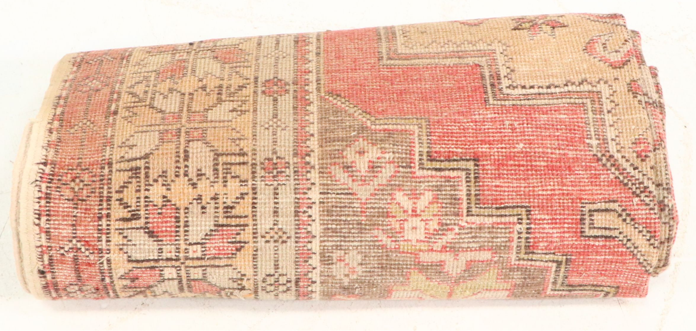 4'4 x 7'7 Hand-Knotted Turkish Anatolian Area Rug