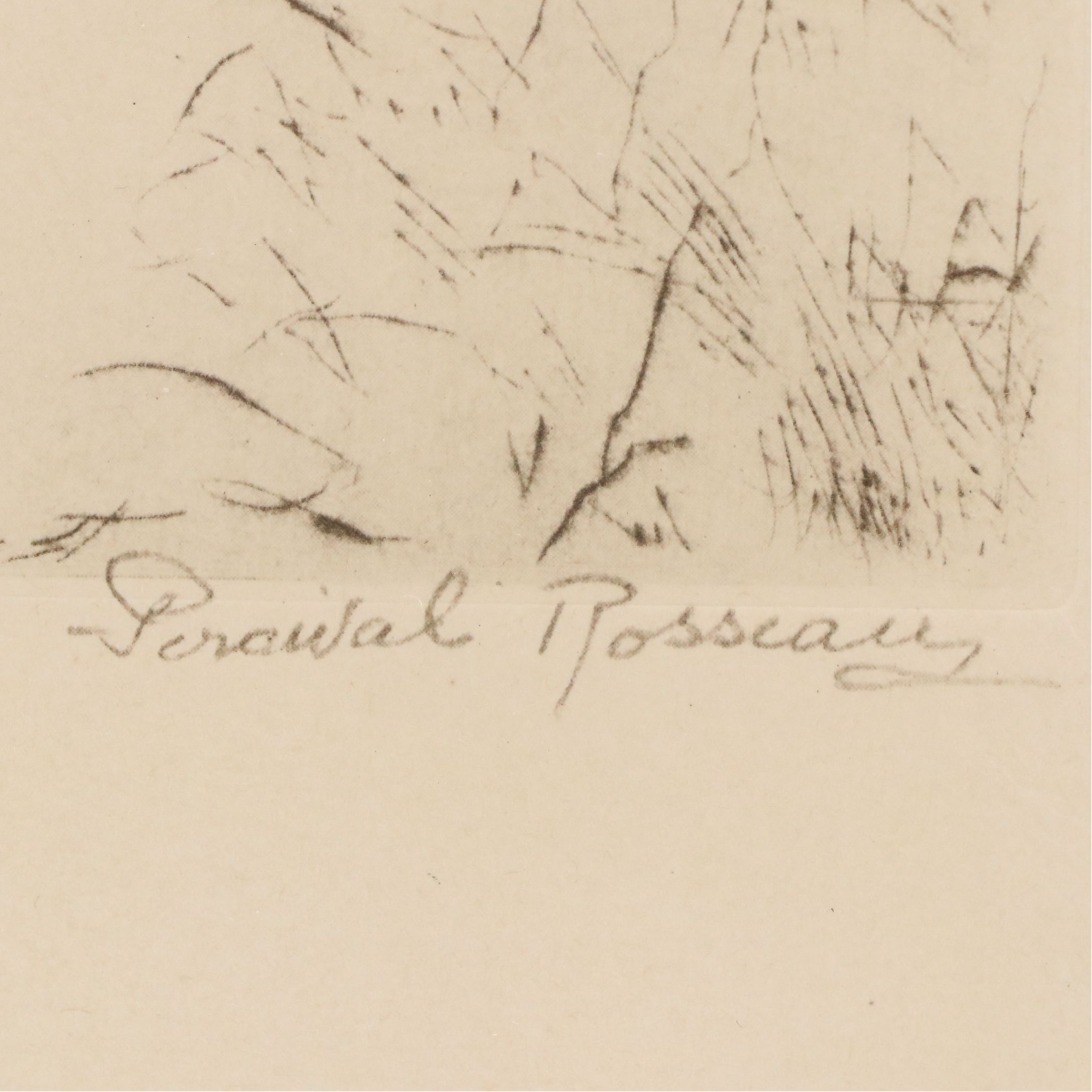 After Percival Rosseau "Bill's Covey" and Other Rotogravure Print, 20th Century