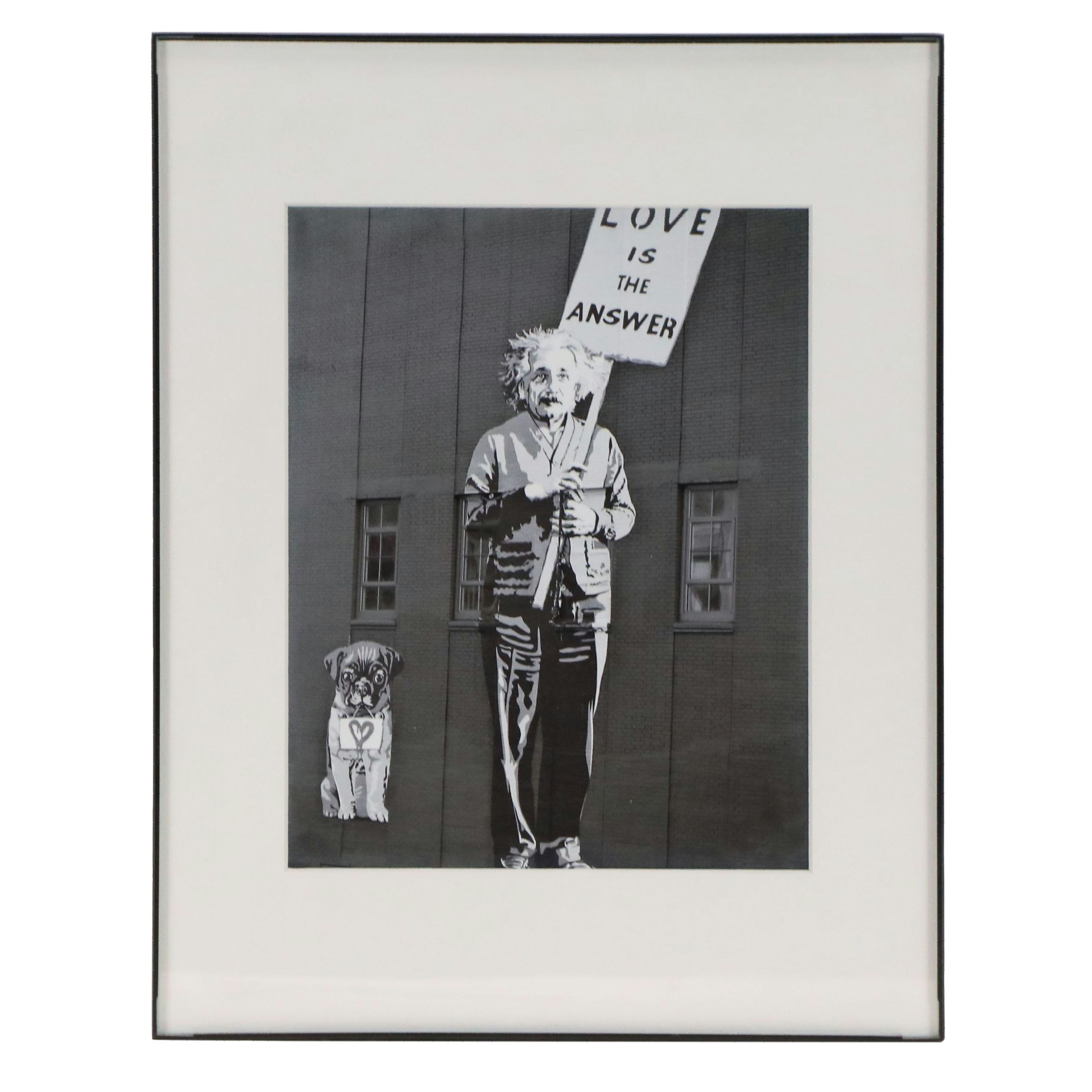 Digital Print of "Love is the Answer" by Banksy, 21st Century