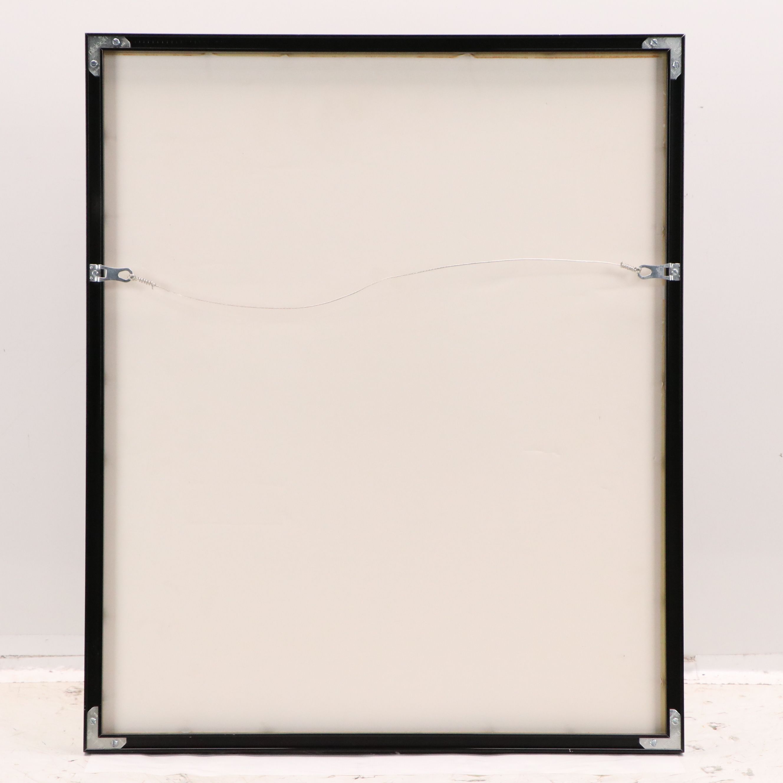 A.J. Hawk Signed Ohio State Buckeyes Football Print in Matted Frame