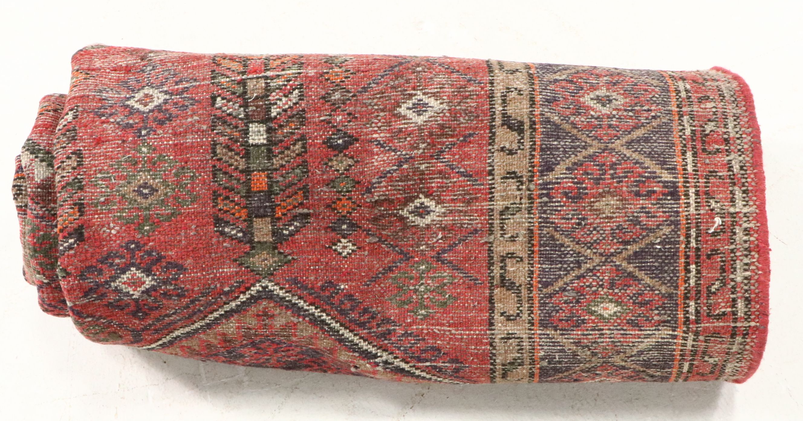 4'3 x 6'6 Hand-Knotted Persian Hamadan Area Rug