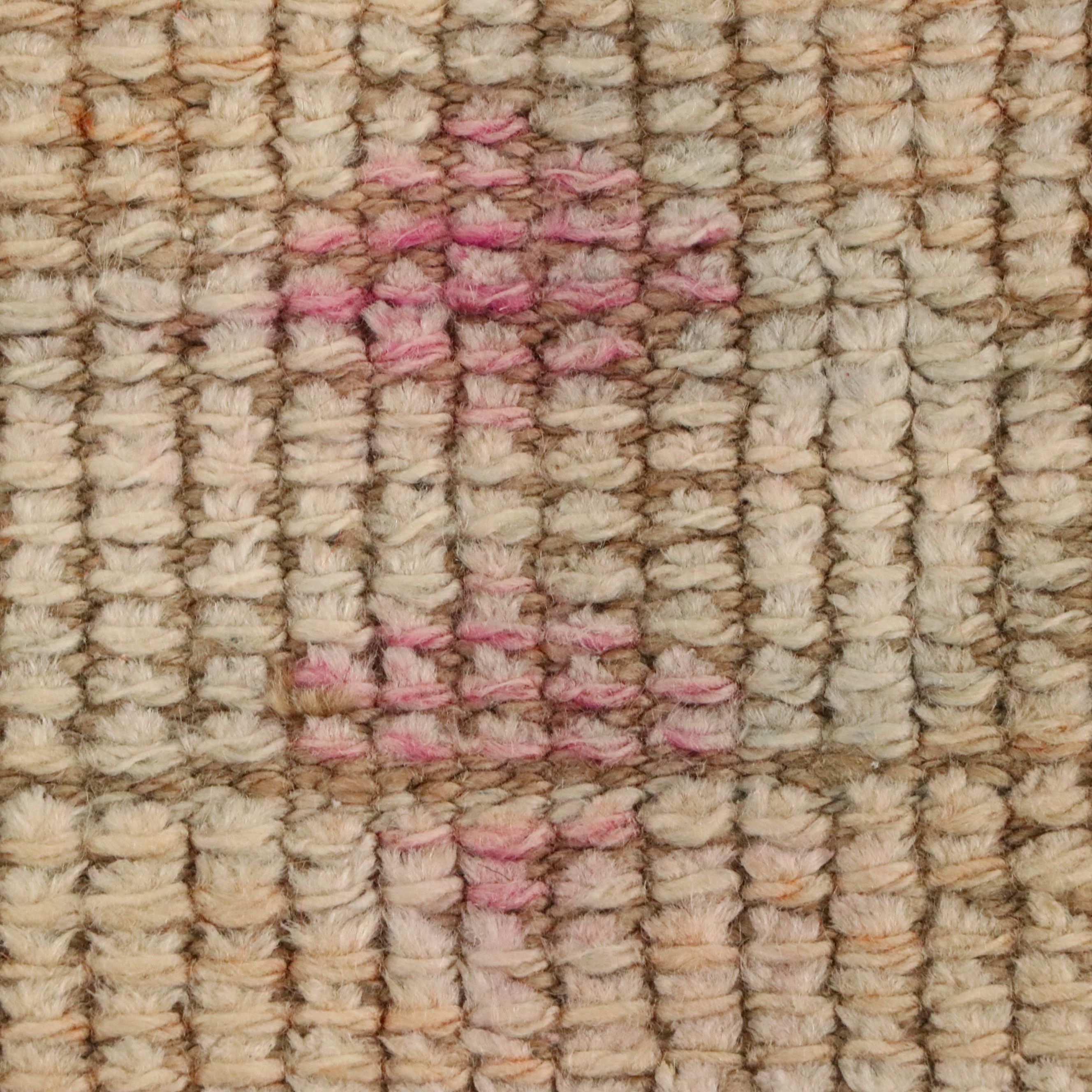 2'6 x 11'9 Hand-Knotted Turkish Village Carpet Runner