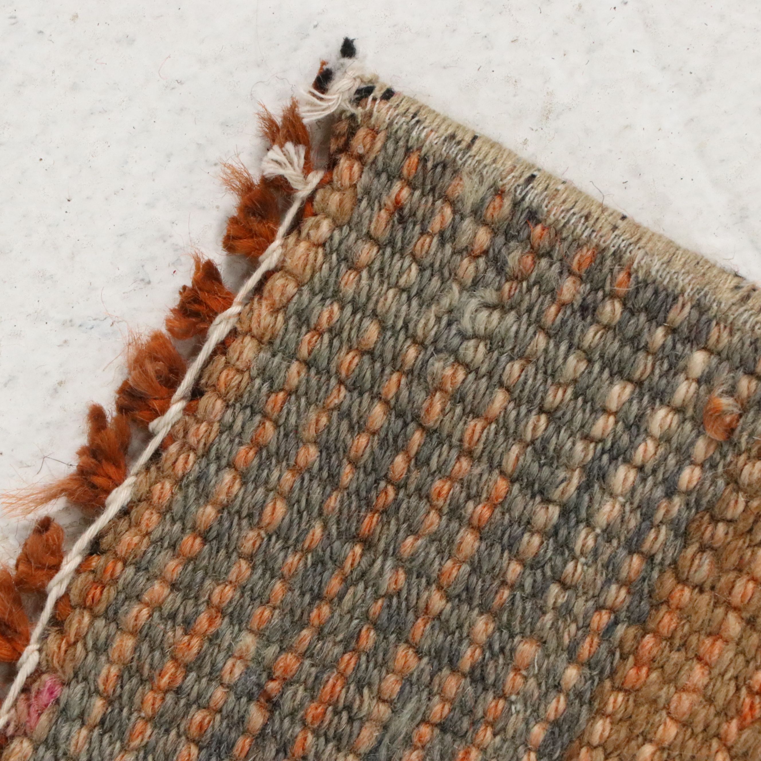 2'6 x 11'9 Hand-Knotted Turkish Village Carpet Runner