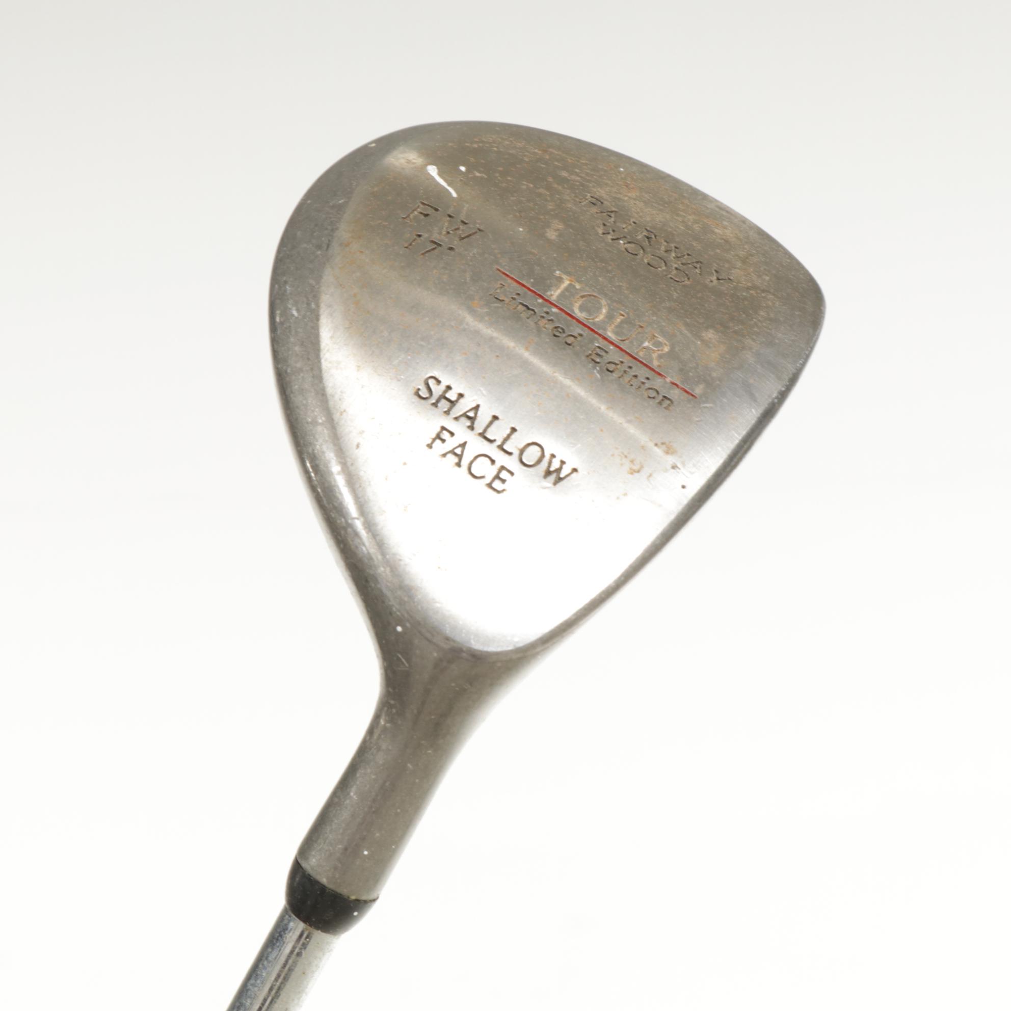 Tour Golf Clubs and Bag, Late 20th Century