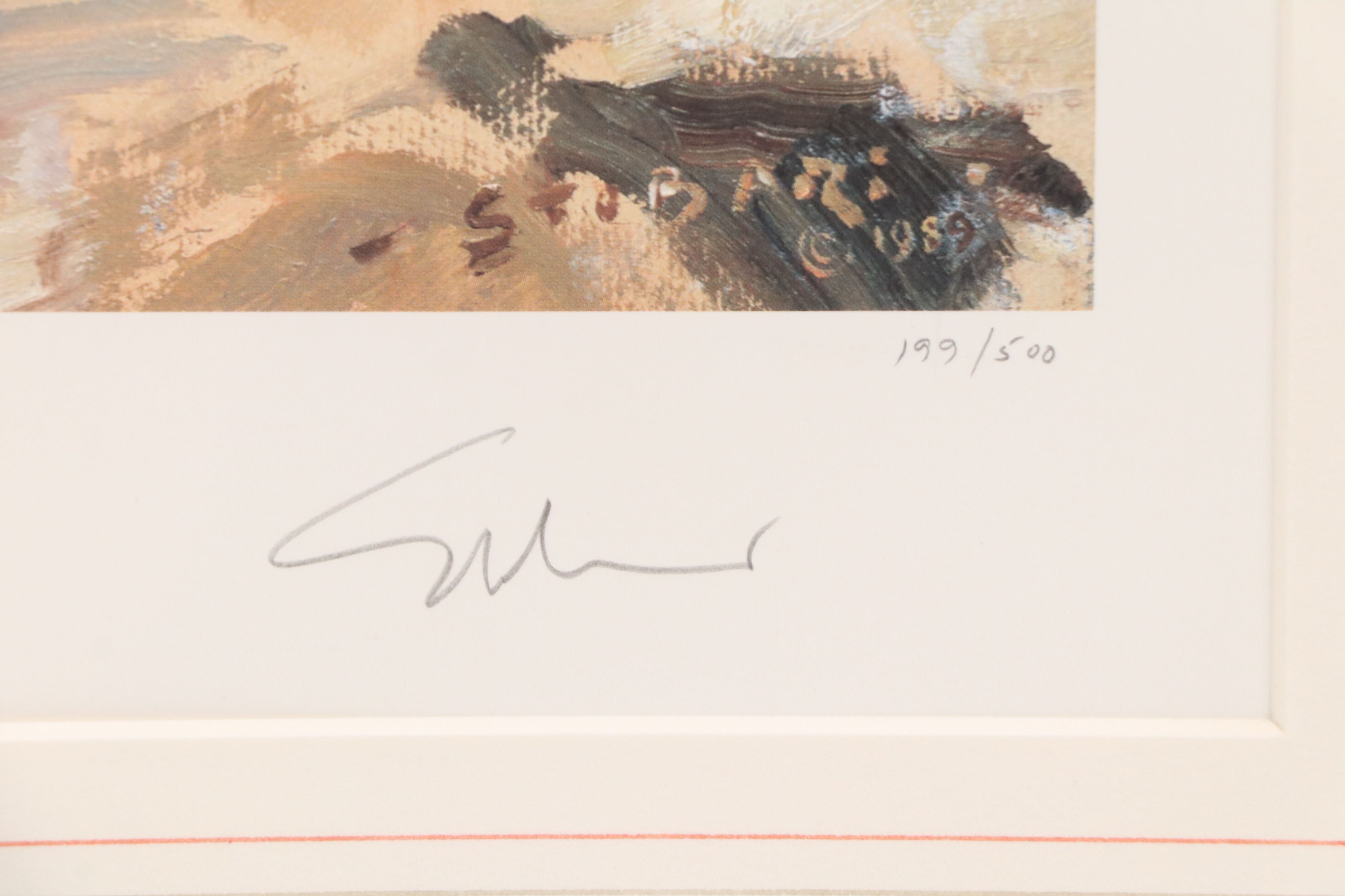 John Stobart Offset Lithograph "Menemsha Creek, Martha's Vineyard," 1989