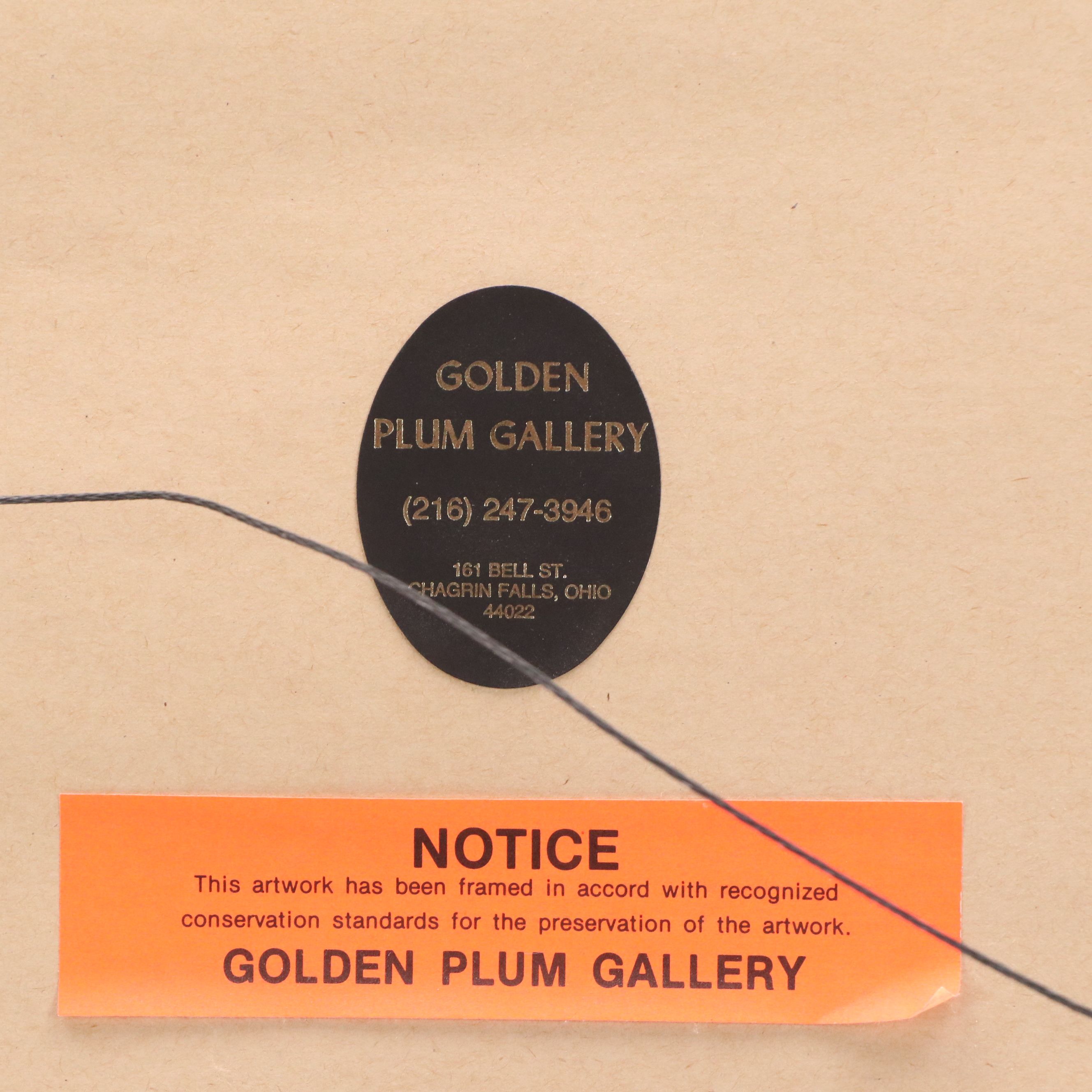 John Stobart Offset Lithograph "Menemsha Creek, Martha's Vineyard," 1989