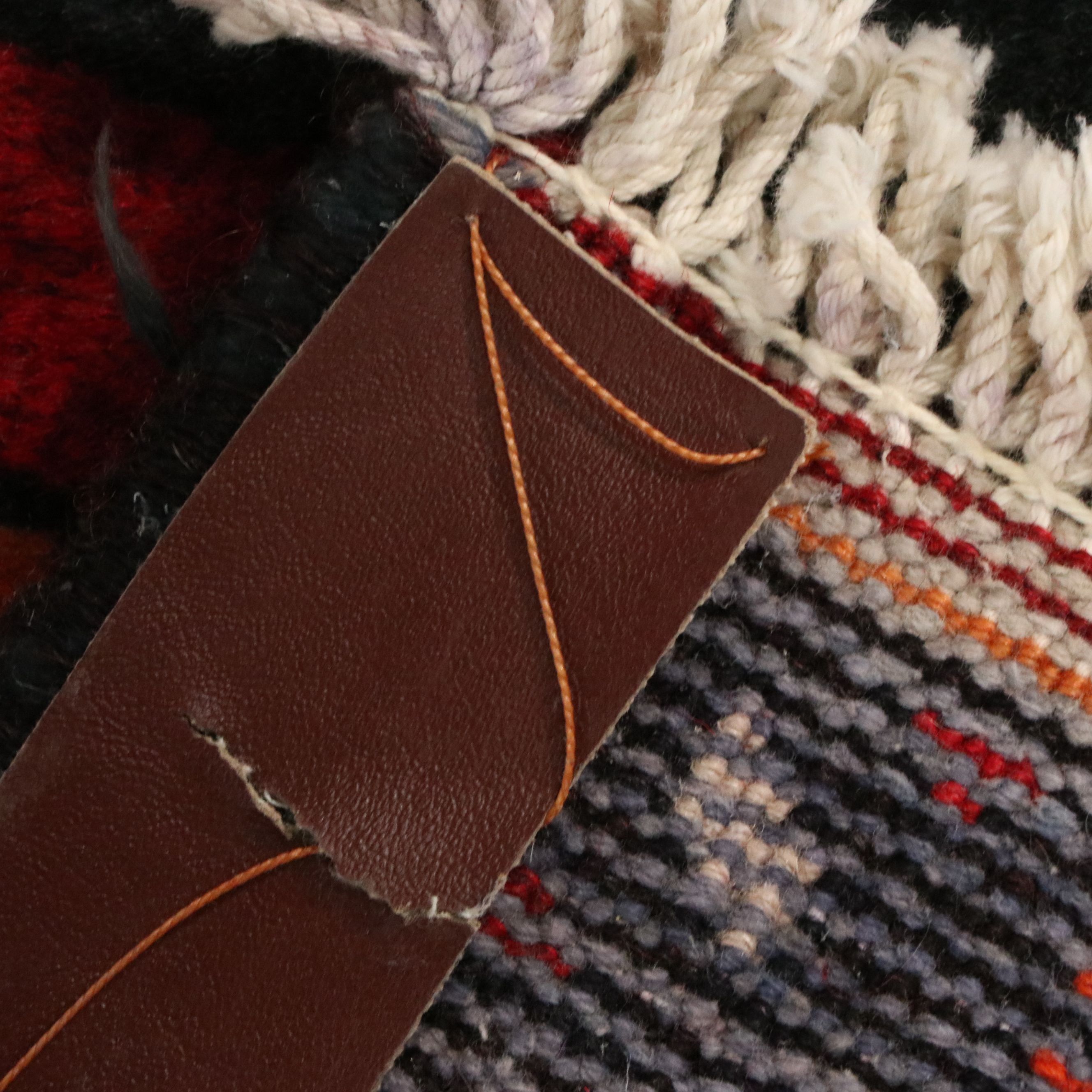 7'2 x 10'5 Hand-Knotted Persian Heriz Area Rug