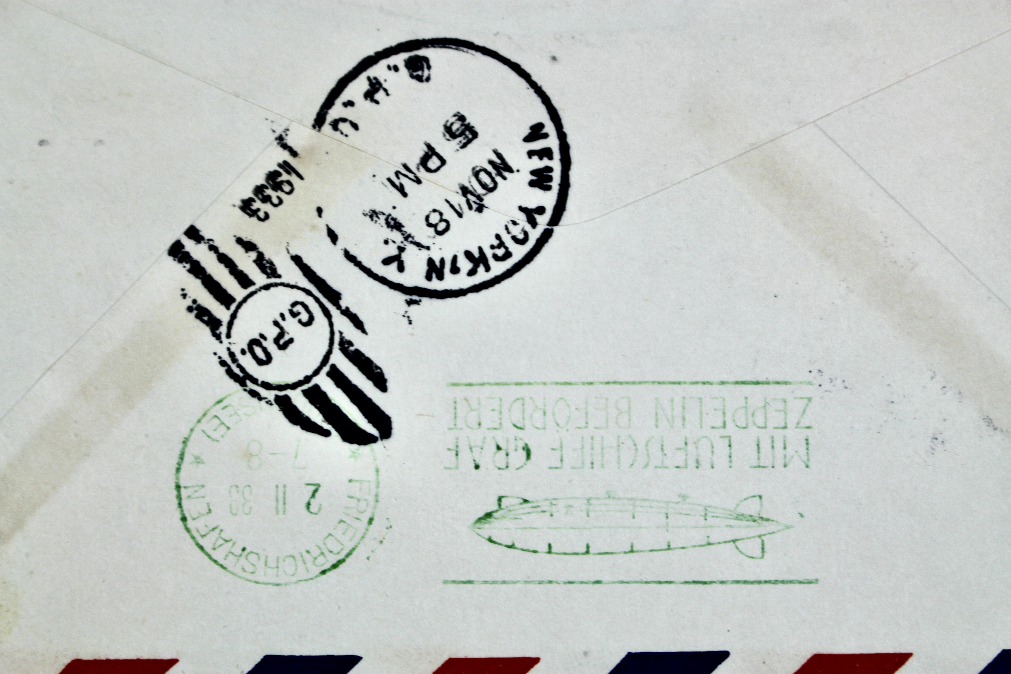 1933 Graf Zeppelin "Century of Progress" Postal Cover