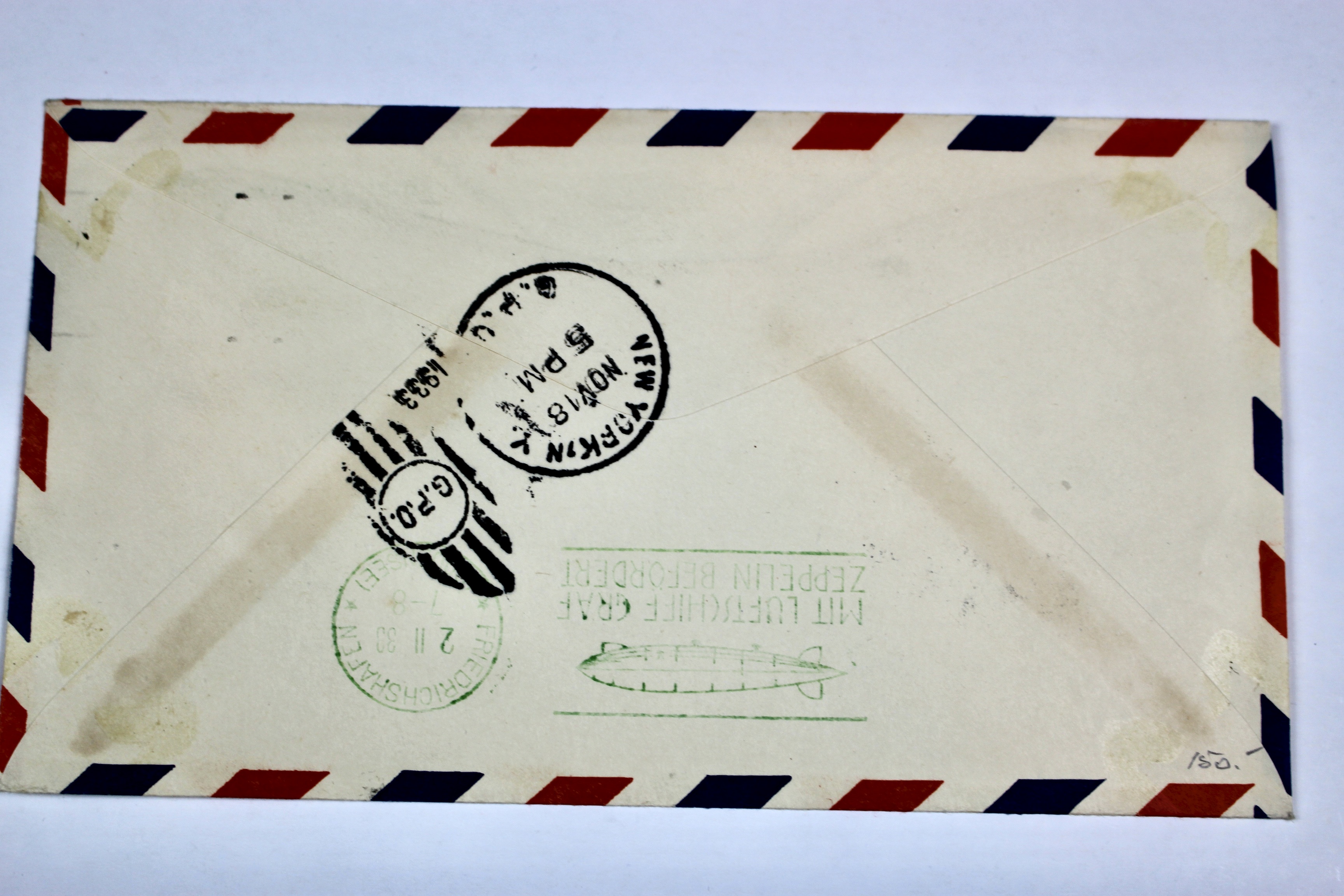 1933 Graf Zeppelin "Century of Progress" Postal Cover
