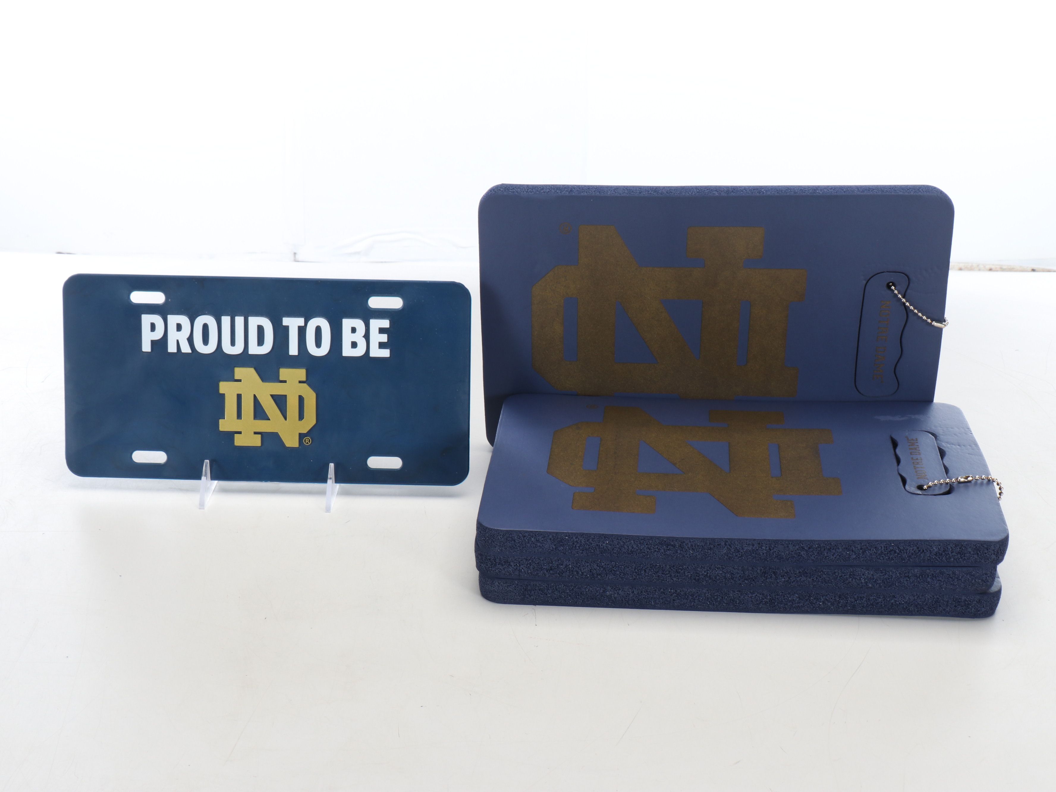Collection of University of Notre Dame Memorabilia, Including Signed Football
