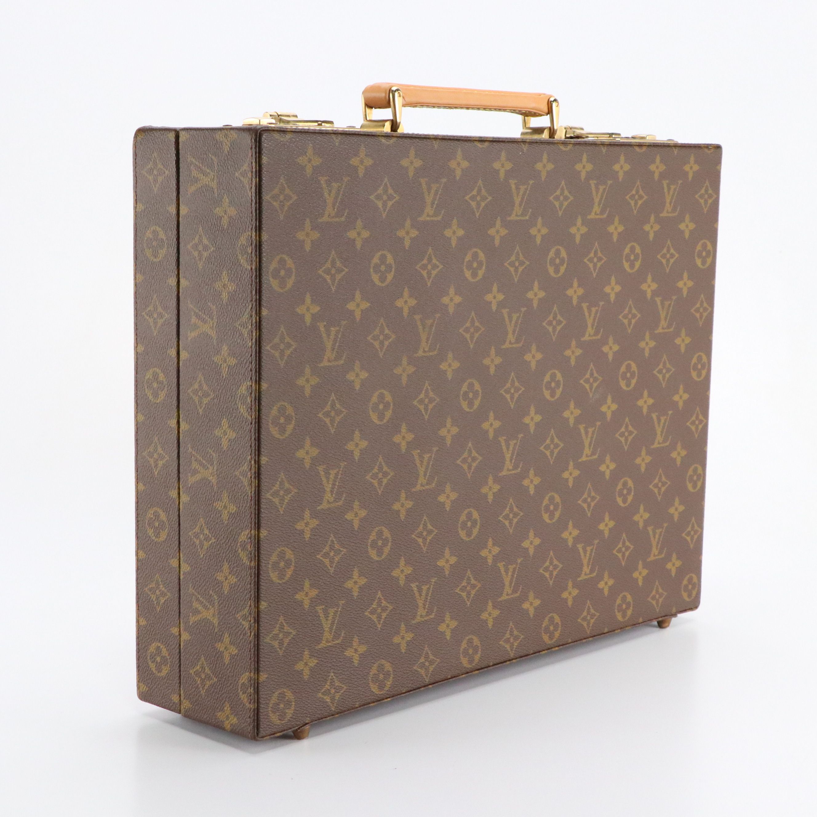 Louis Vuitton Président Classeur Briefcase in Monogram Canvas, circa 1980
