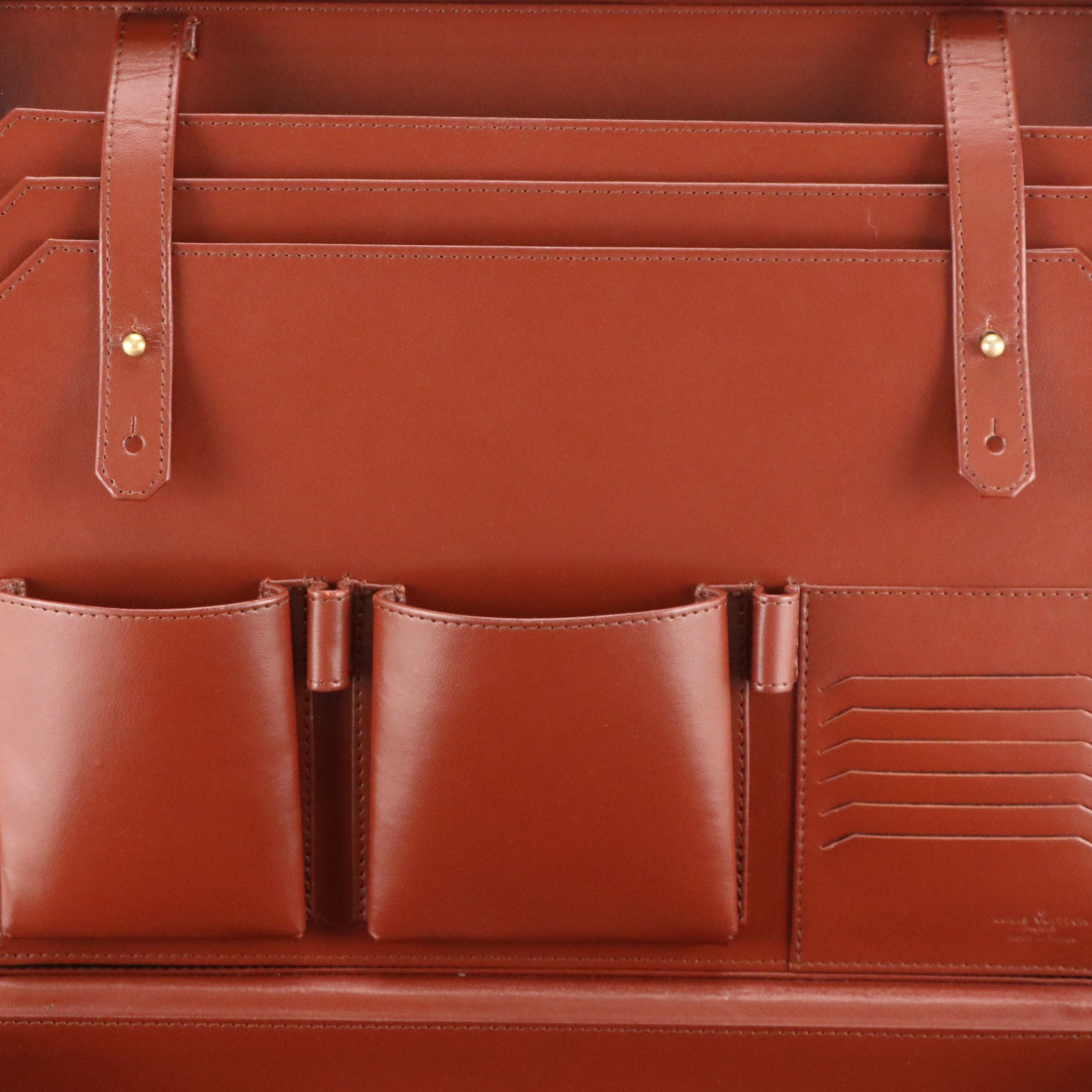 Louis Vuitton Président Classeur Briefcase in Monogram Canvas, circa 1980