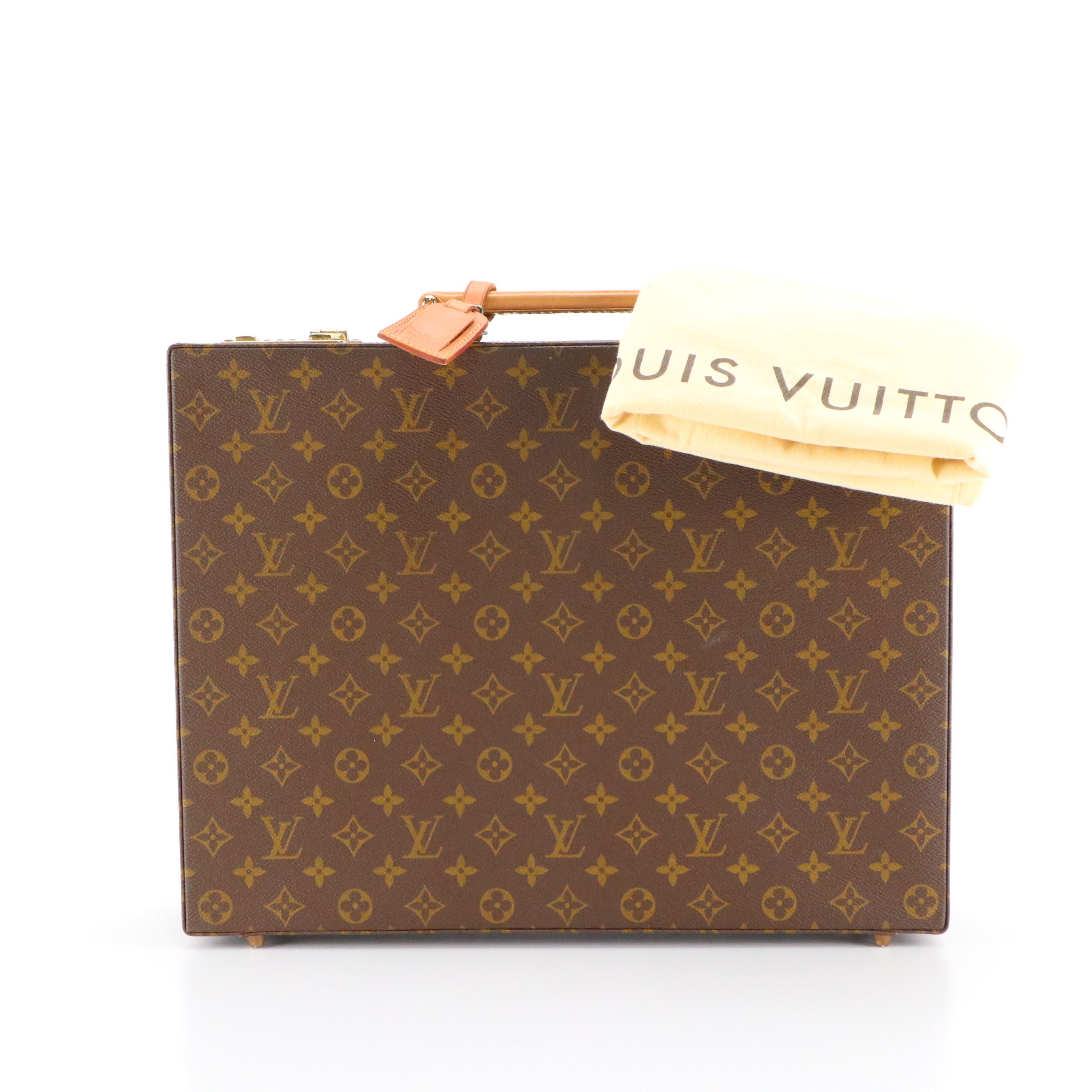 Louis Vuitton Président Classeur Briefcase in Monogram Canvas, circa 1980
