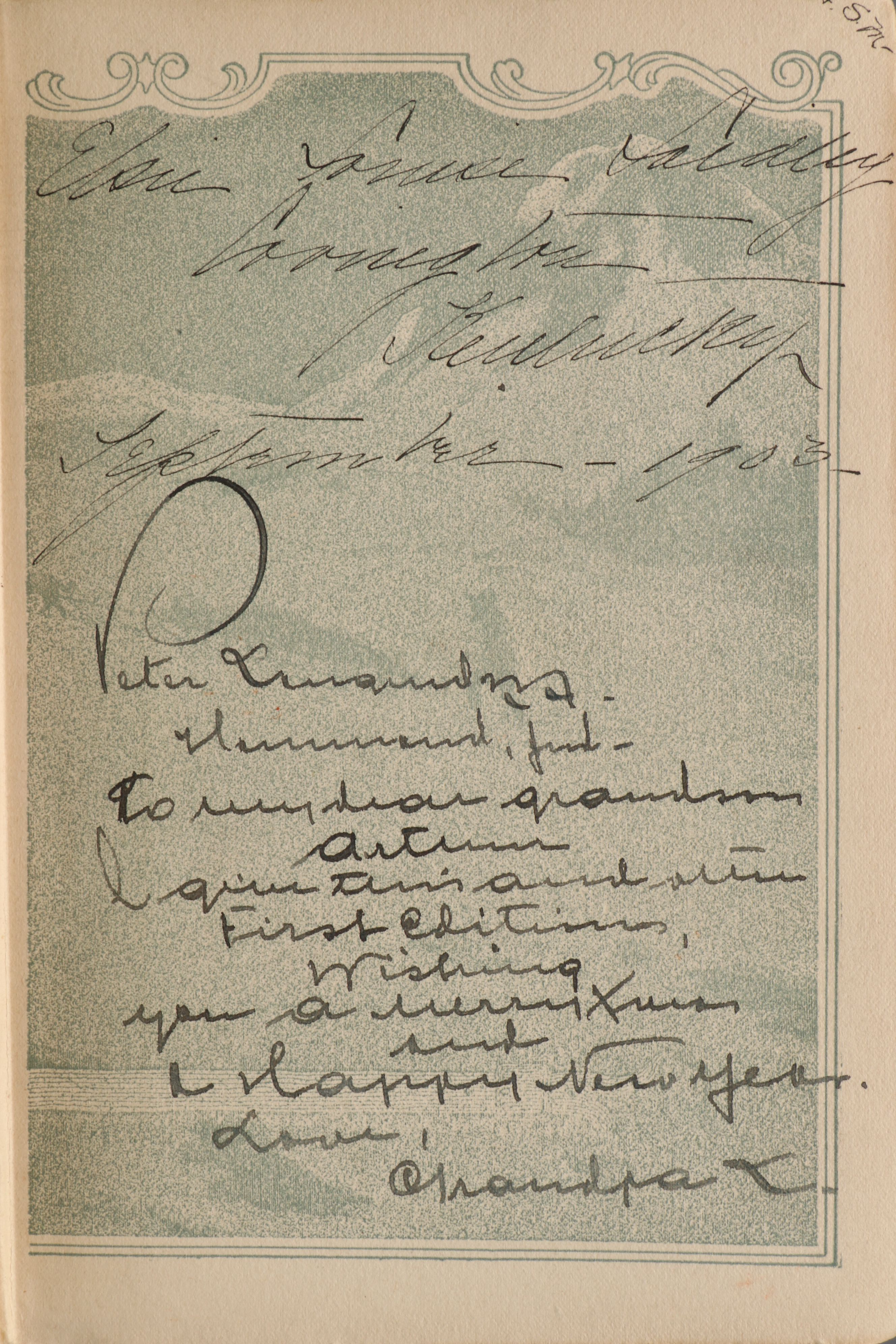 First Edition, First Printing "The Call of the Wild" by Jack London, 1903